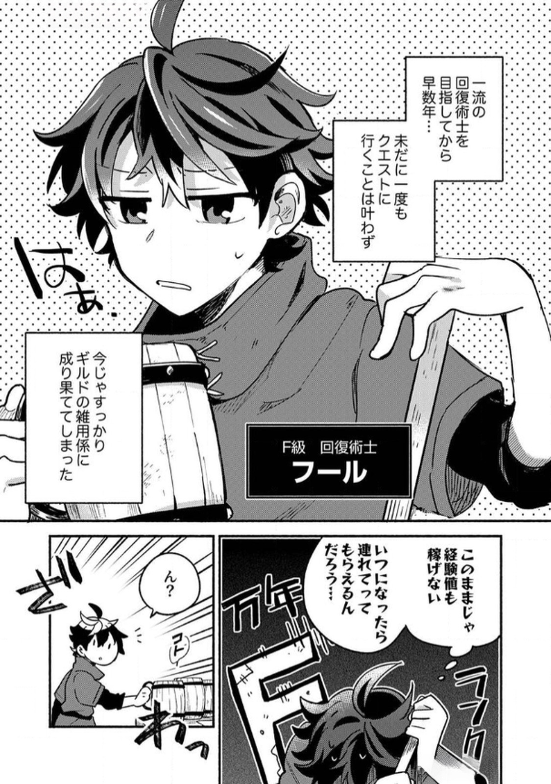 Guild o Tsuihou Sareta Kaifuku Jutsushi, Jitsu wa Maryoku Mugen Nanode Kikaku Gai no Kaifuku Mahou de Densetsu to Naru Chapter 1 5ページ