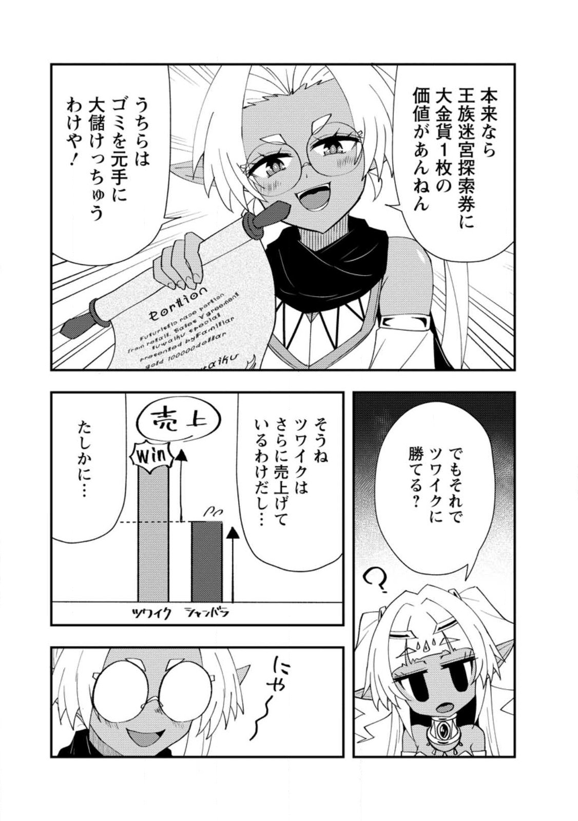Potion Kouji ni Sasensareta Ore Renkinjutsushi, Bishoujo ni Rachisare Ikoku de Itsunomanika Eiyuu ni naru Chapter 26.3 3ページ