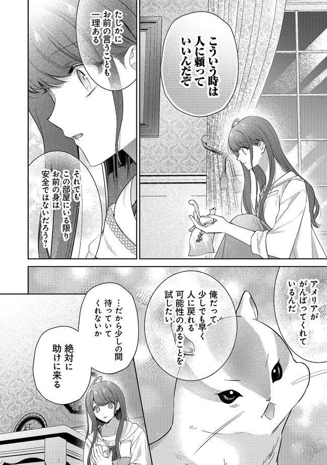 Risu ni Natte Shimatta Kon'yakusha ga, Kegirai Shiteita Hazu no Watashi ni Tasuke o Motomete Kimashita. Chapter 12.2 16ページ