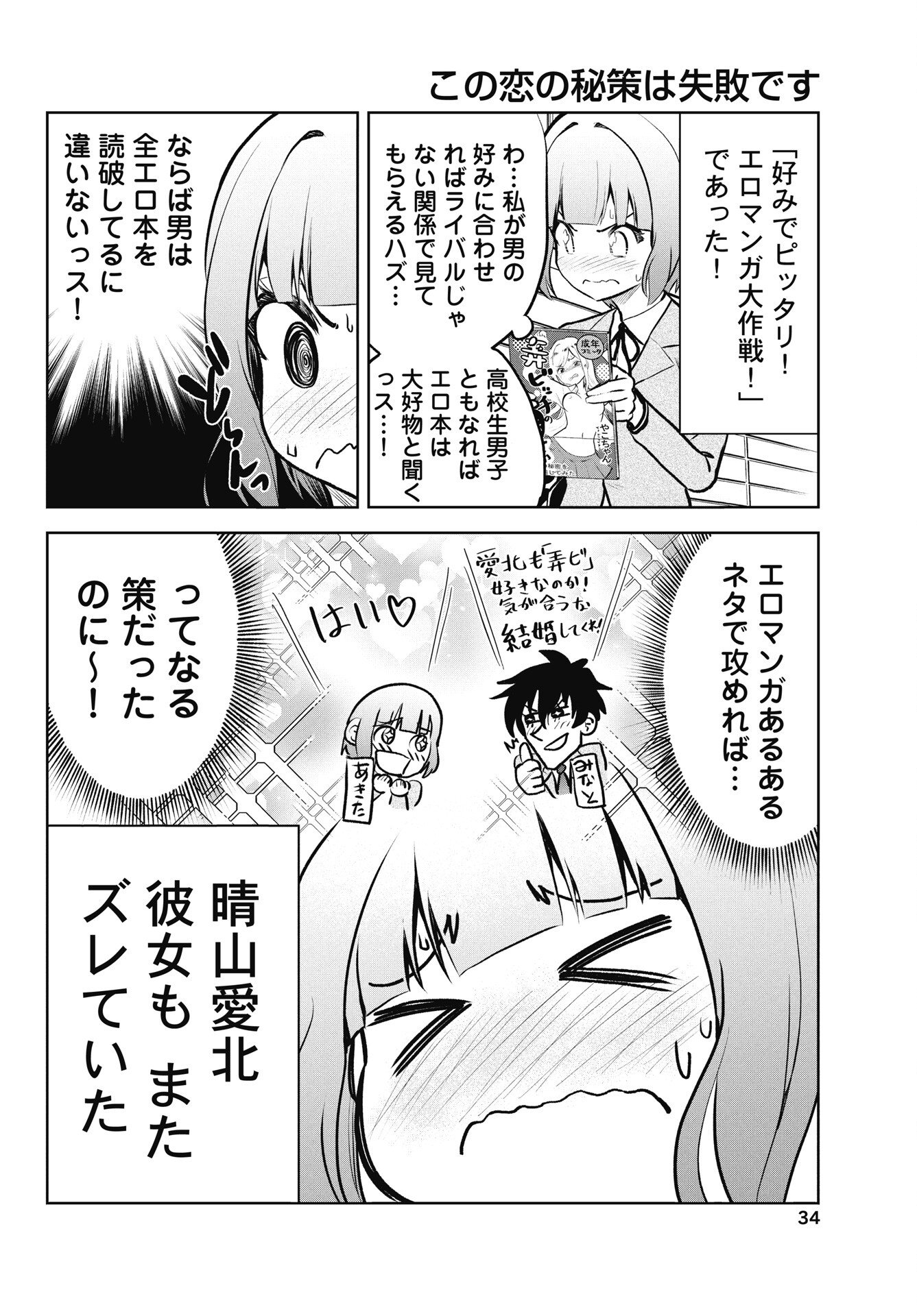 Kono Koi no Hisaku wa Shippai desu Chapter 1 32ページ