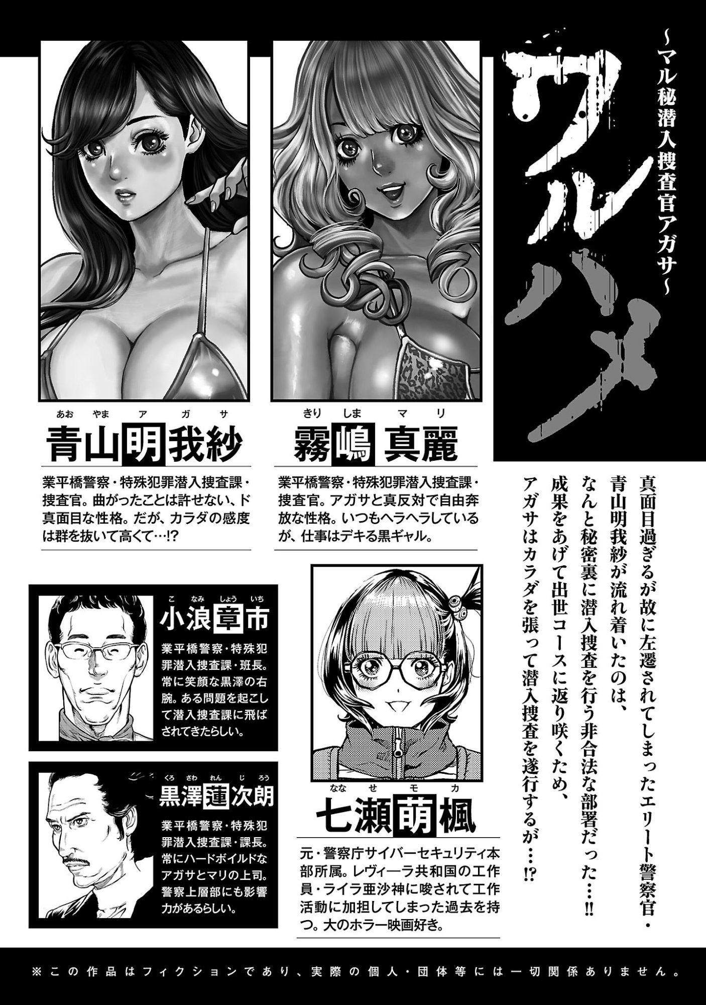 Waruhame - Maruhi Sennyuu Sousakan Agatha Chapter 26.1 2ページ