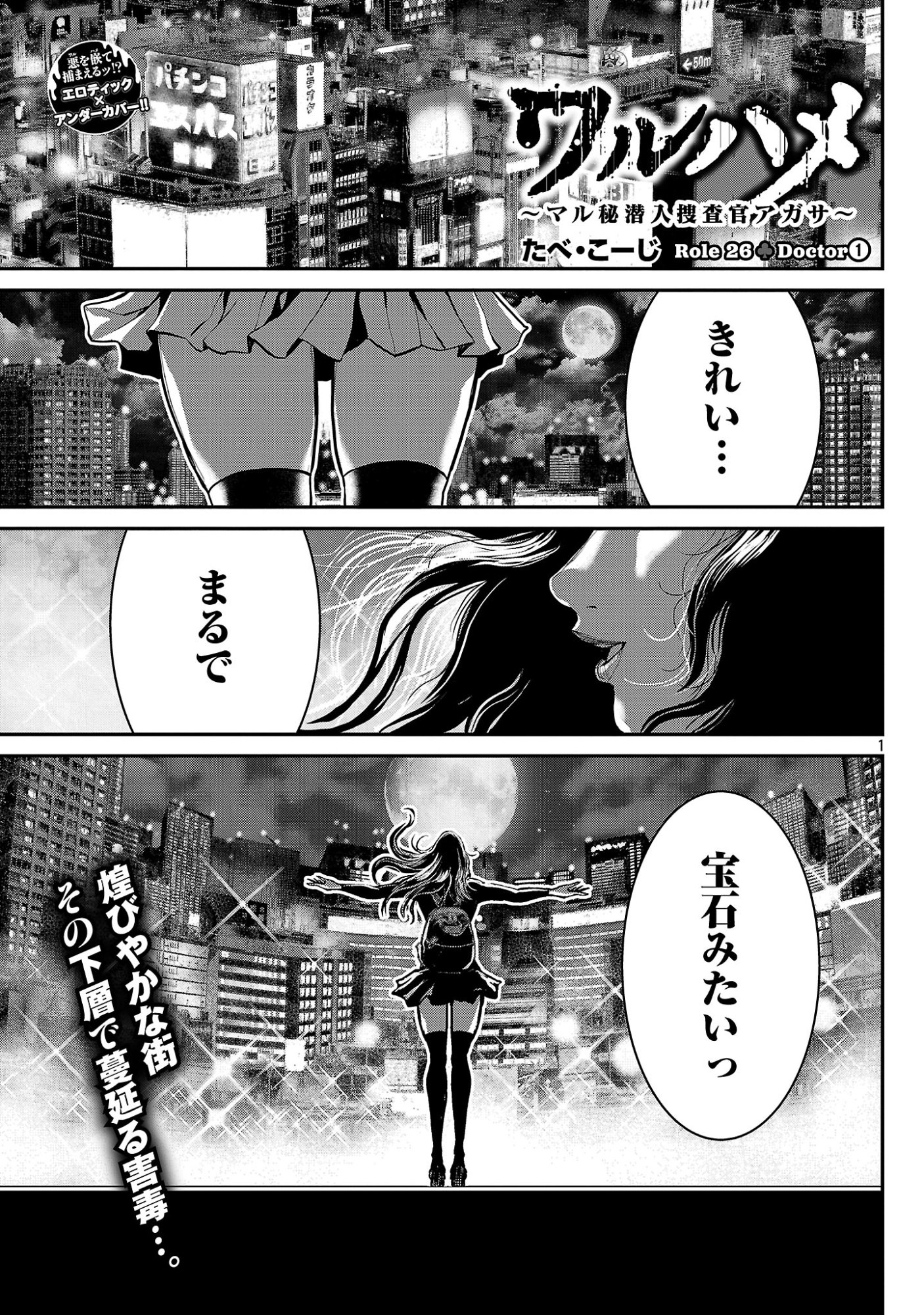 Waruhame - Maruhi Sennyuu Sousakan Agatha Chapter 26.1 3ページ