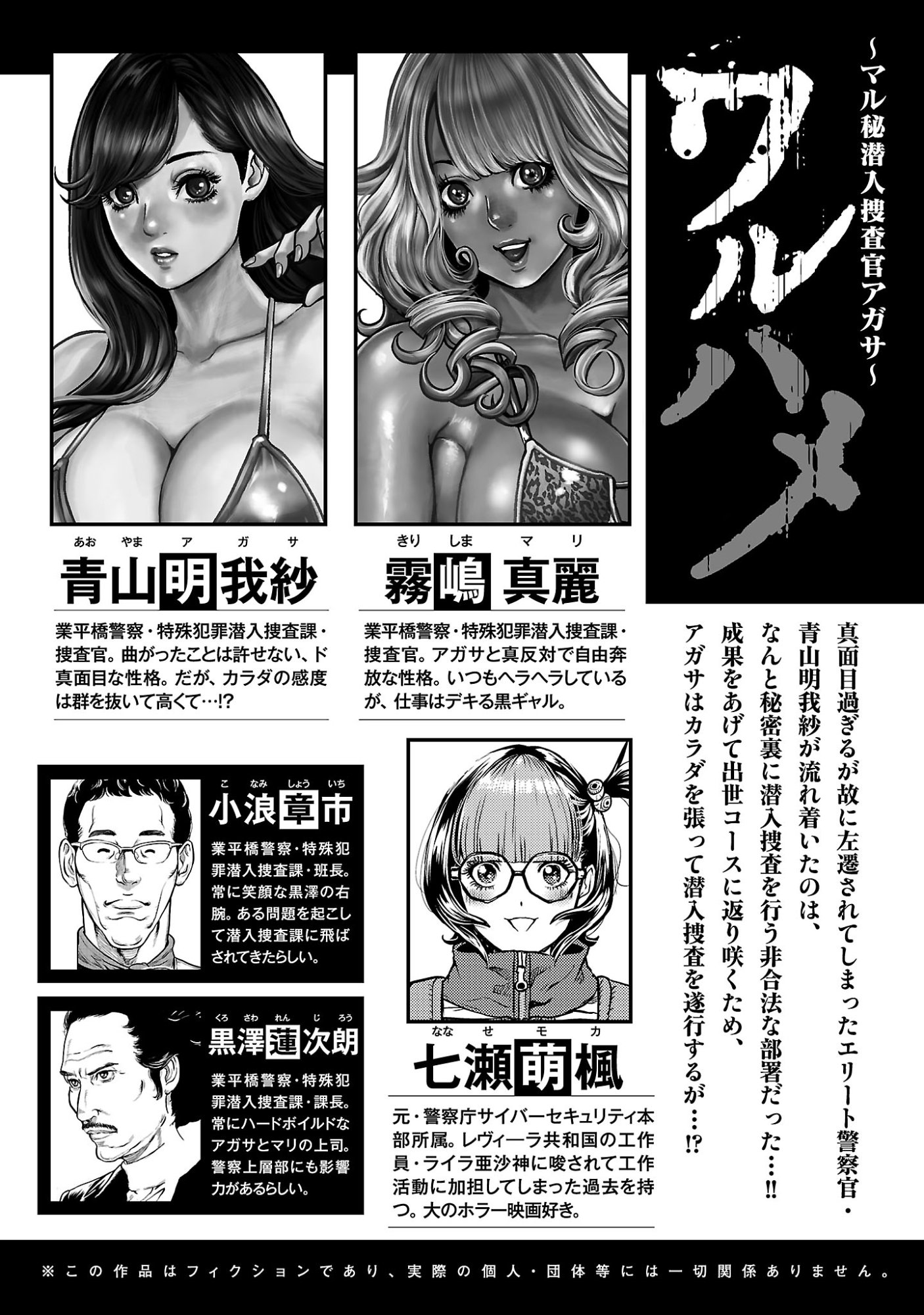 Waruhame - Maruhi Sennyuu Sousakan Agatha Chapter 27.1 2ページ