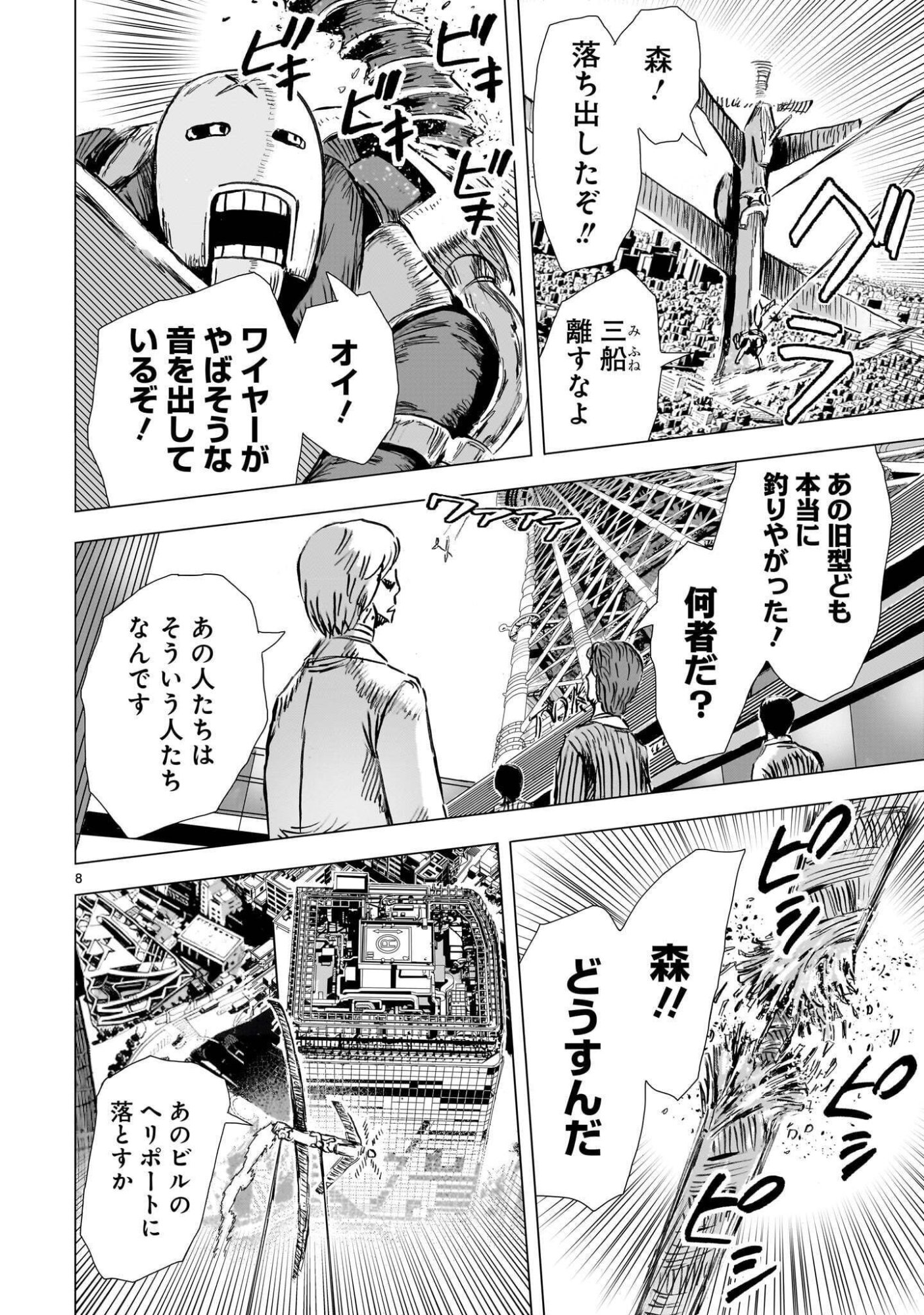 Daishowa Robot Sousa-sen Chapter 17.2 8ページ