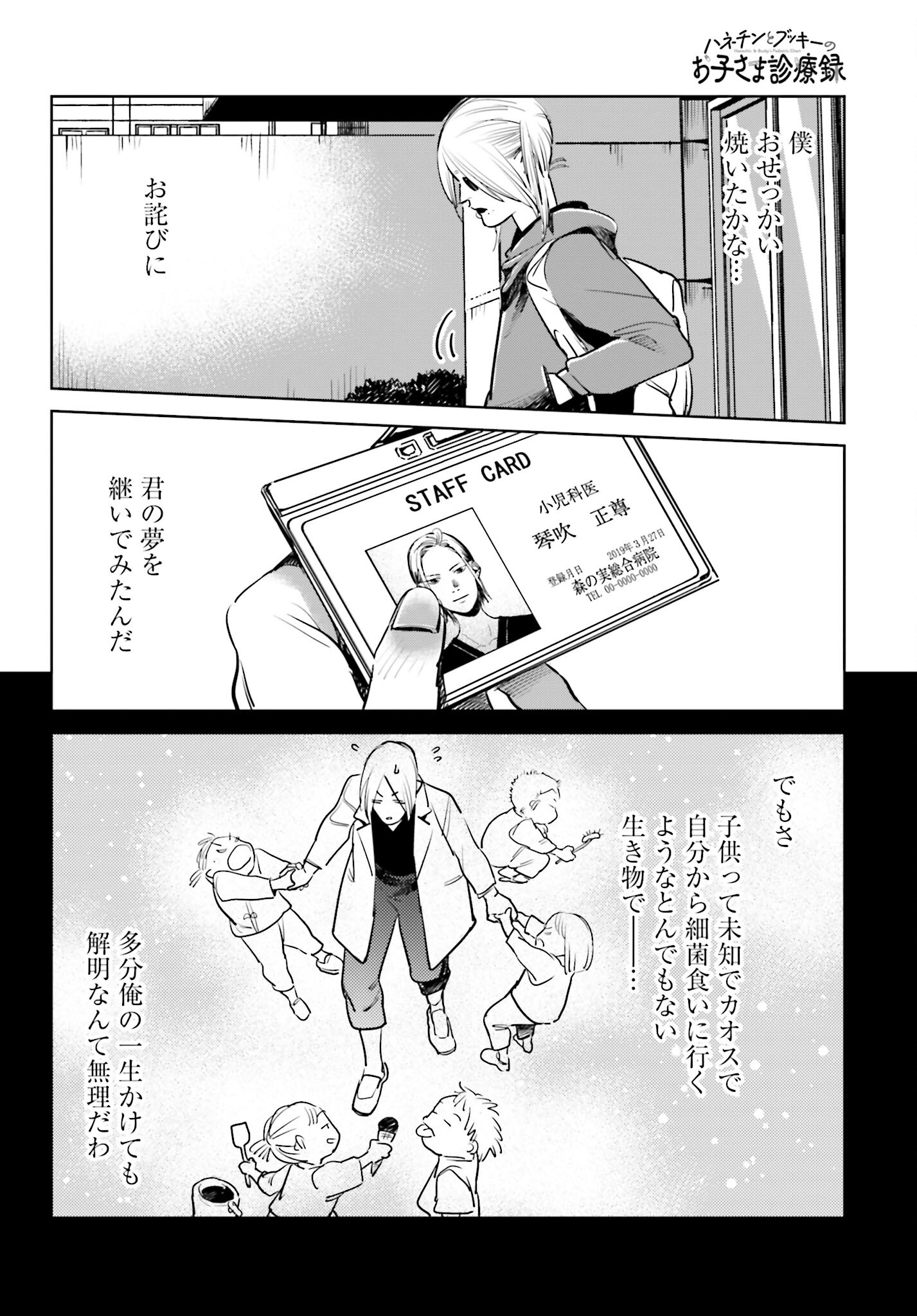 Hanechin to Bukki no Oko-sama Shinryouroku Chapter 7 42ページ