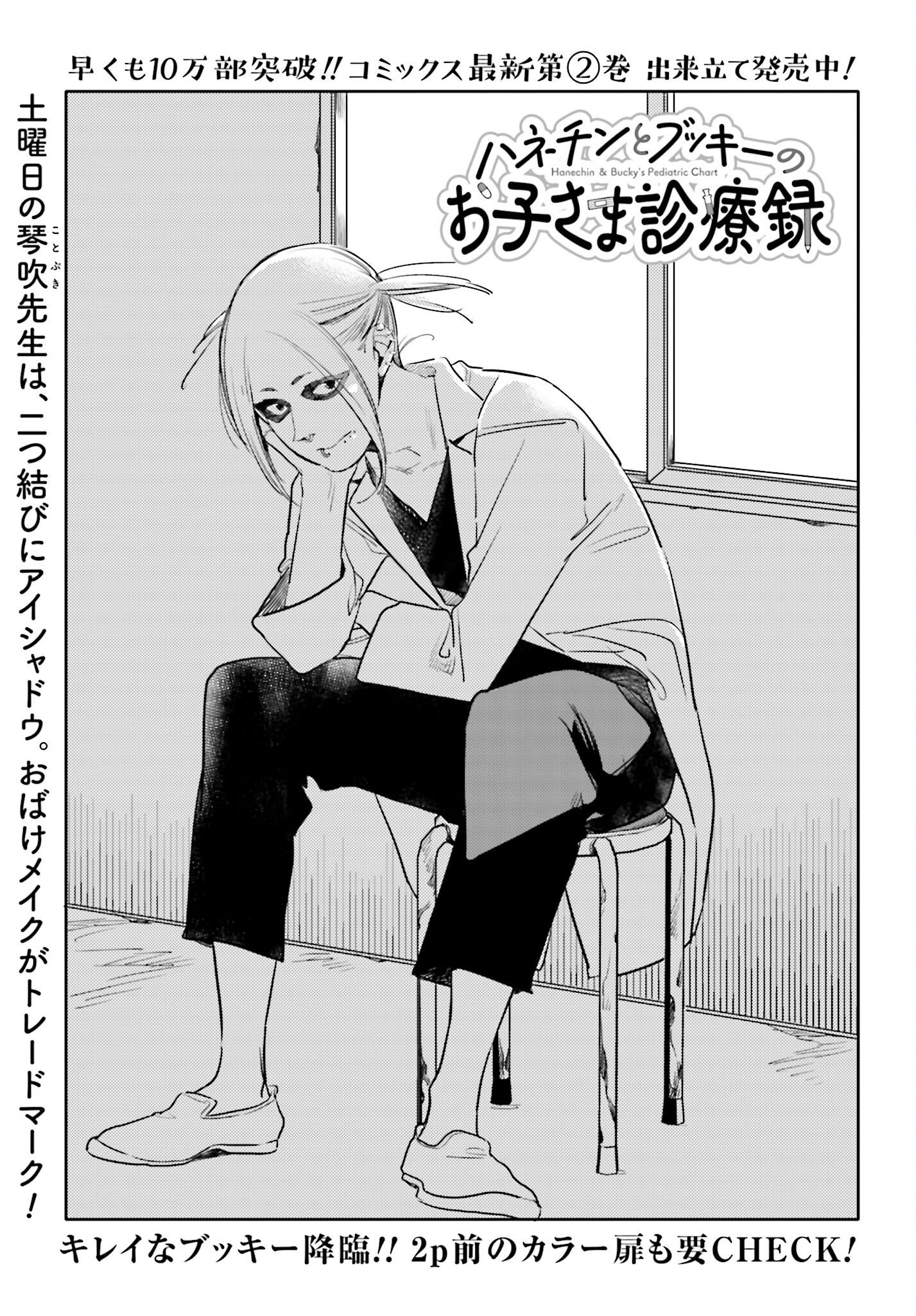 Hanechin to Bukki no Oko-sama Shinryouroku Chapter 10 2ページ