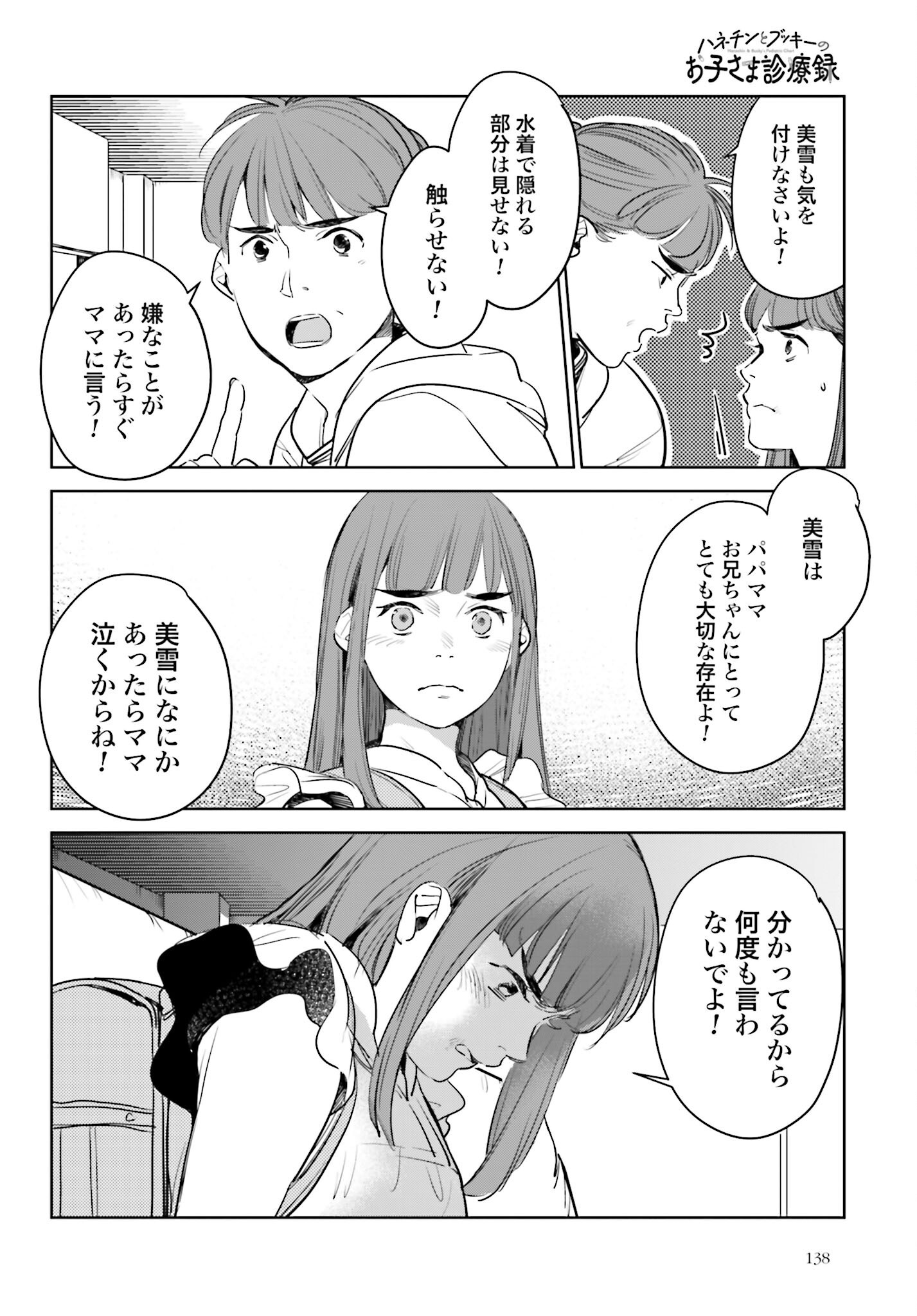 Hanechin to Bukki no Oko-sama Shinryouroku Chapter 17 8ページ
