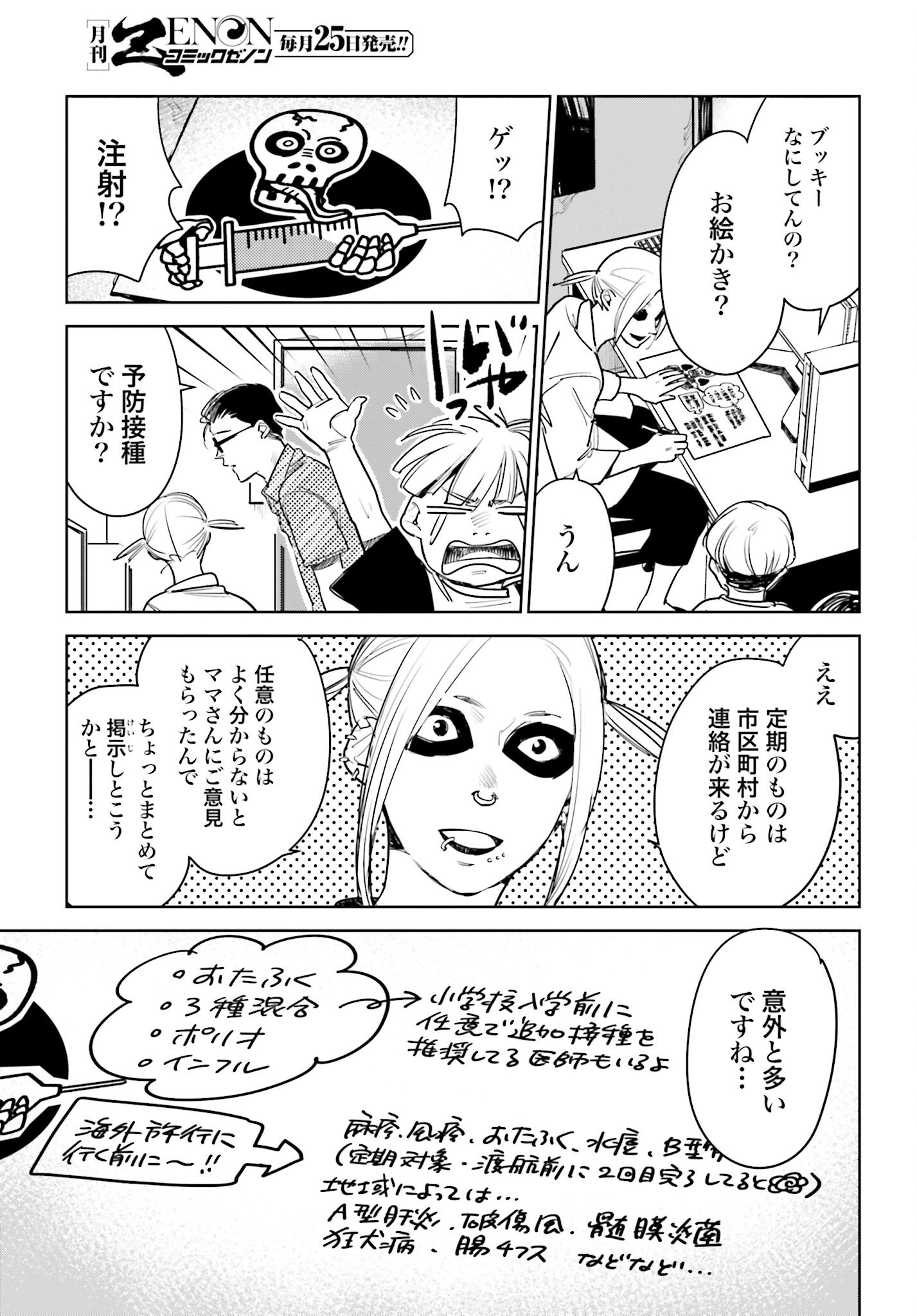 Hanechin to Bukki no Oko-sama Shinryouroku Chapter 18 11ページ