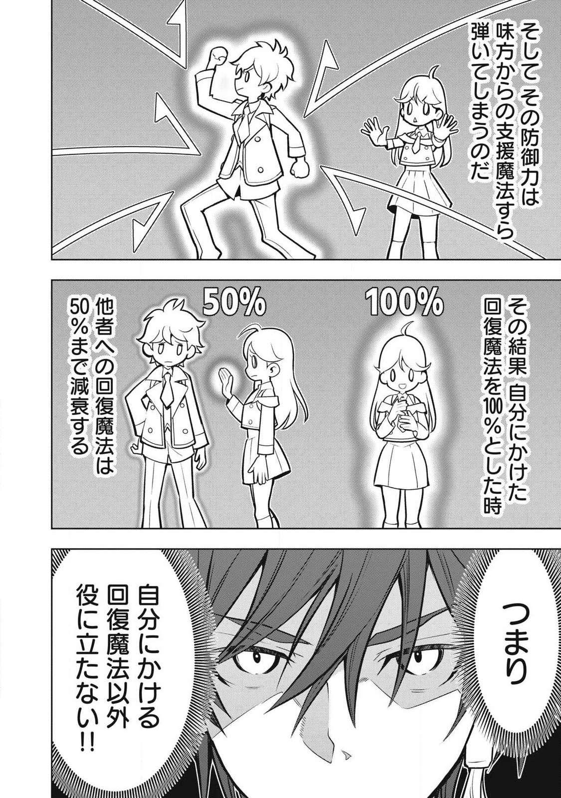 Academy Saikyou no Mob Healer Chapter 1.1 32ページ