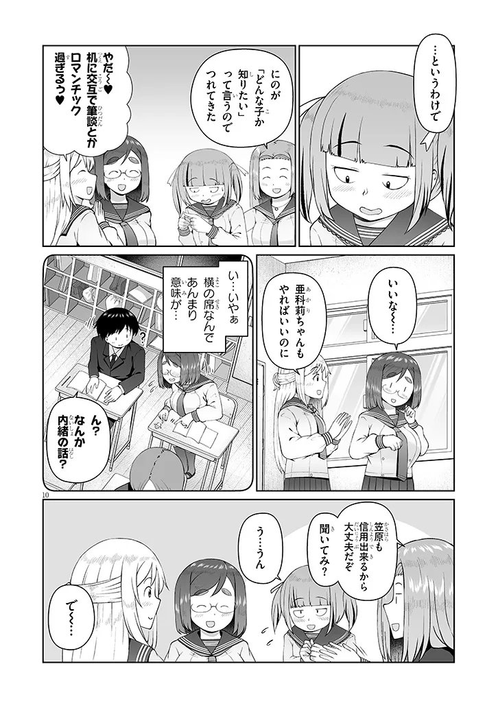 Jimikona Mitsuba-san ga Boku wo Yuuwaku suru Chapter 15.1 10ページ