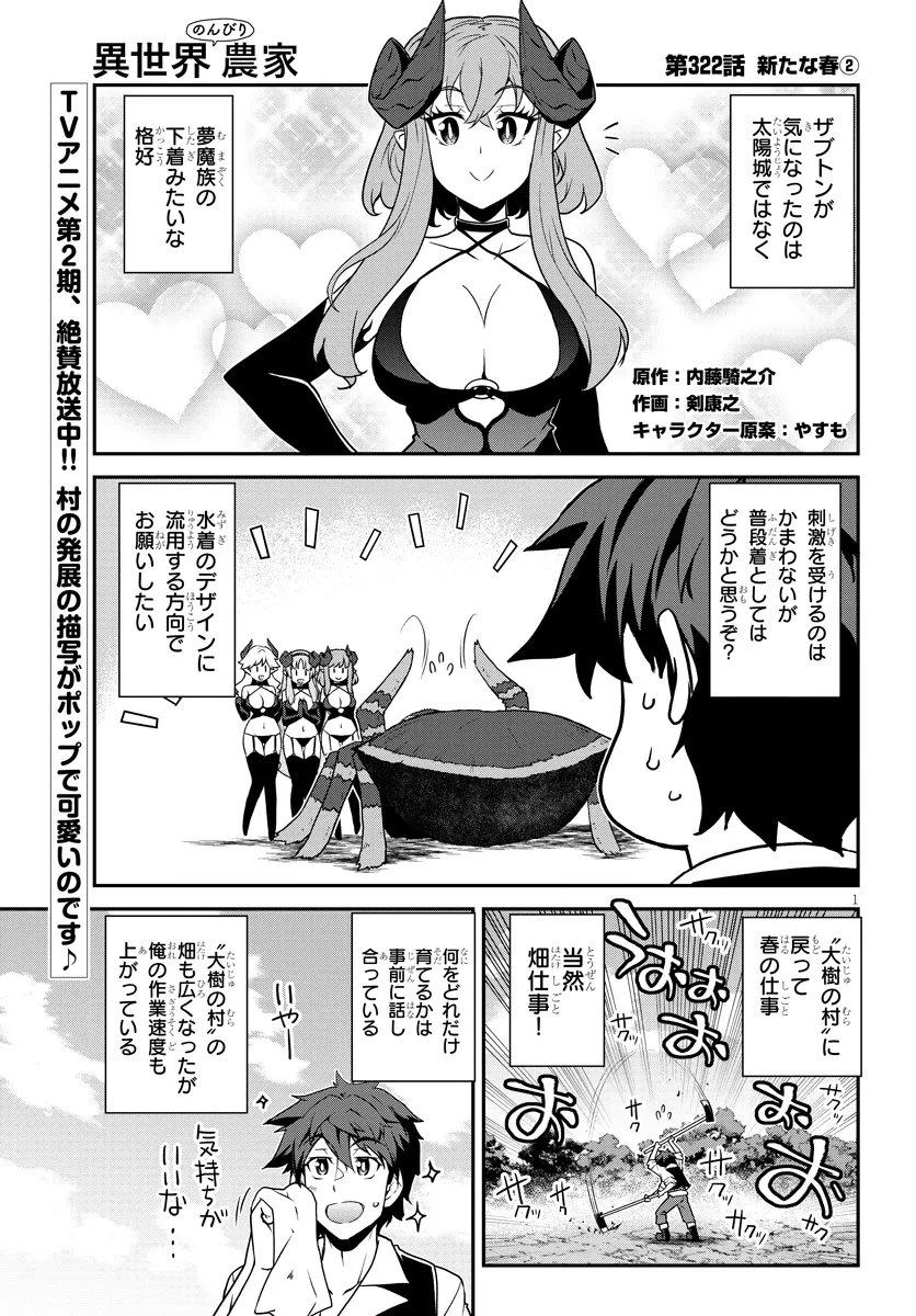 Isekai Nonbiri Nouka Chapter 322 1ページ