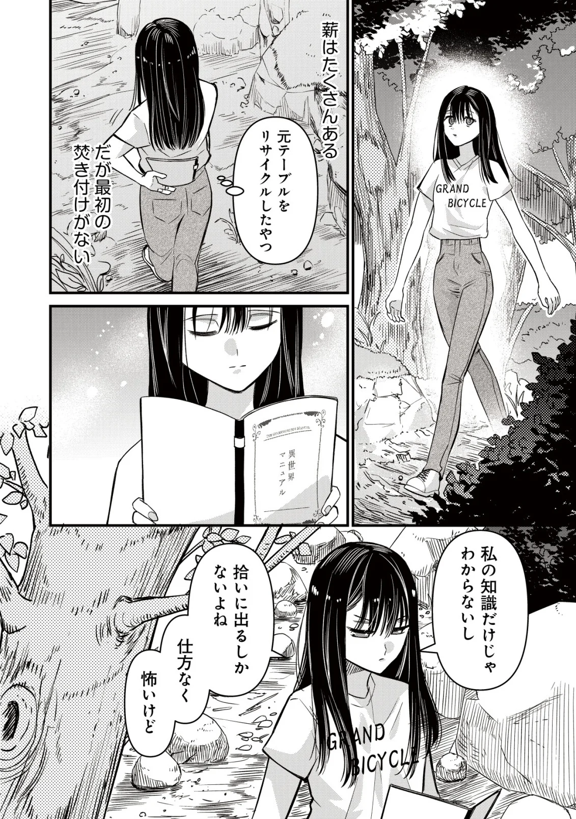 Bouken Shinai Watashi no Isekai Manual Chapter 4 2ページ
