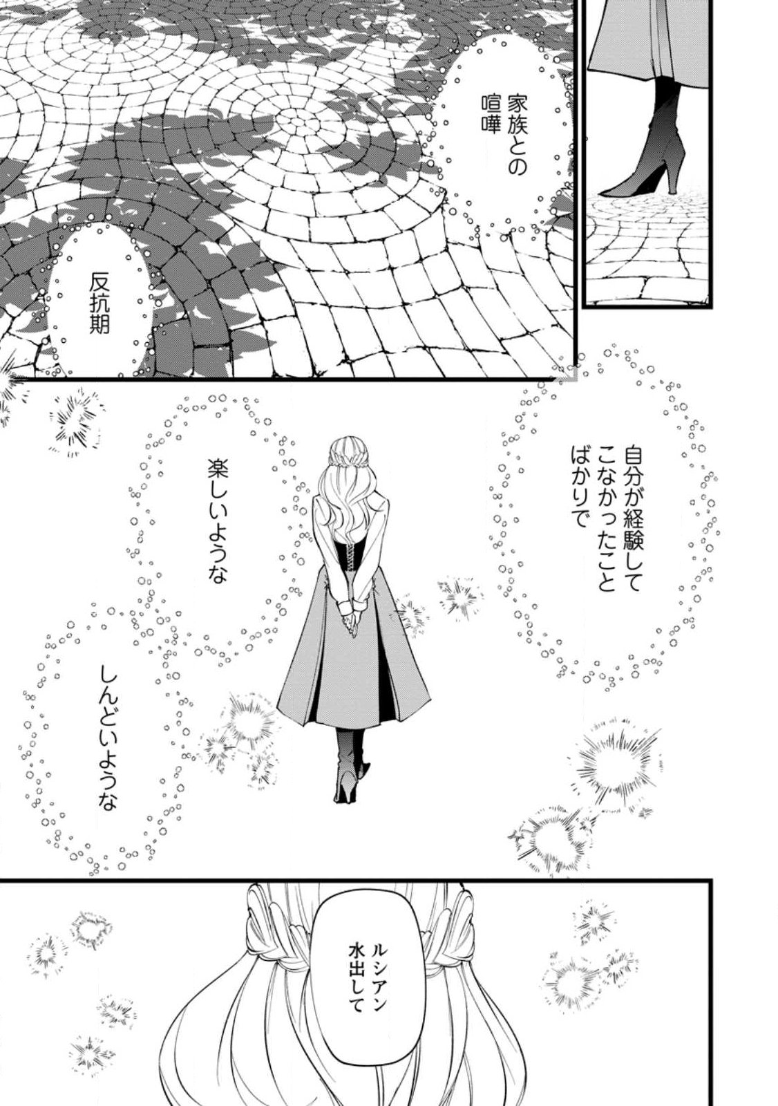 Dokuzu na Kazou to Wakareru Houhou Tensai no Ane wa Jitsu wa Dame Onna. Munou to Iwareta Imouto wa Kyuukoku no Madoushi Datta Chapter 24.4 10ページ