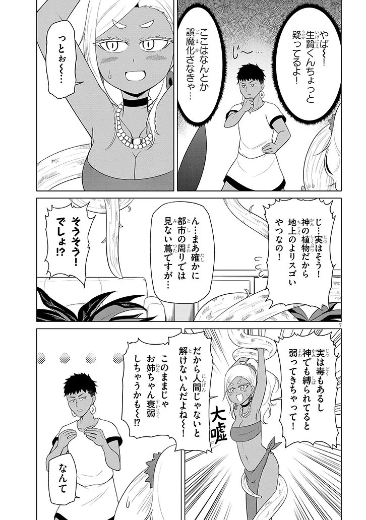 Downer Megami wa Oshi ga Tsuyoi Chapter 5 7ページ
