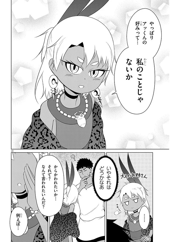 Downer Megami wa Oshi ga Tsuyoi Chapter 11 10ページ