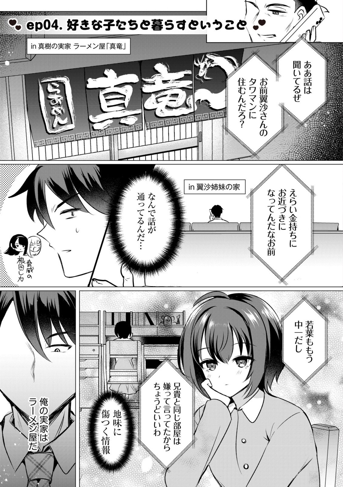 Suki na Ko ni Kokuttara, Futago no Imouto ga Omake de Tsuitekita Chapter 4 2ページ