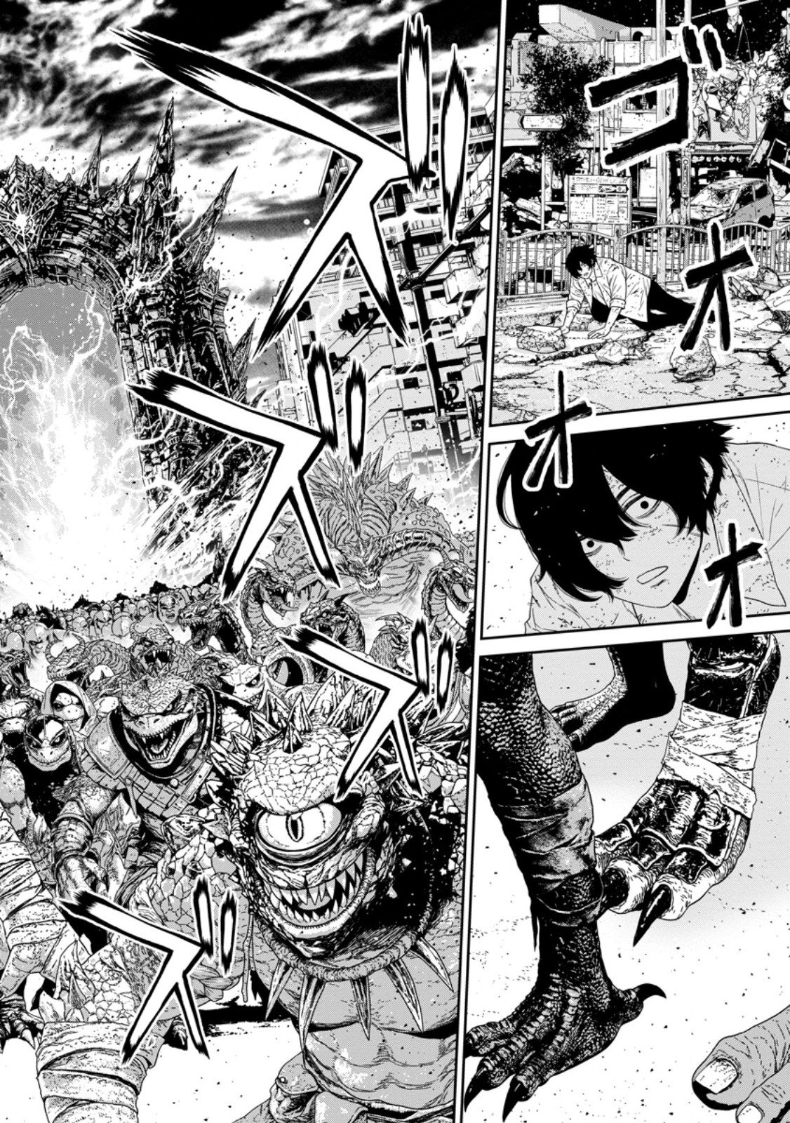 Dungeon de Tatakaitsuzukete 20-nen no Doutei Yuusha, Chijou ni Modottara Danjoubi 1:1000 no Sekai Datta Chapter 4.1 10ページ