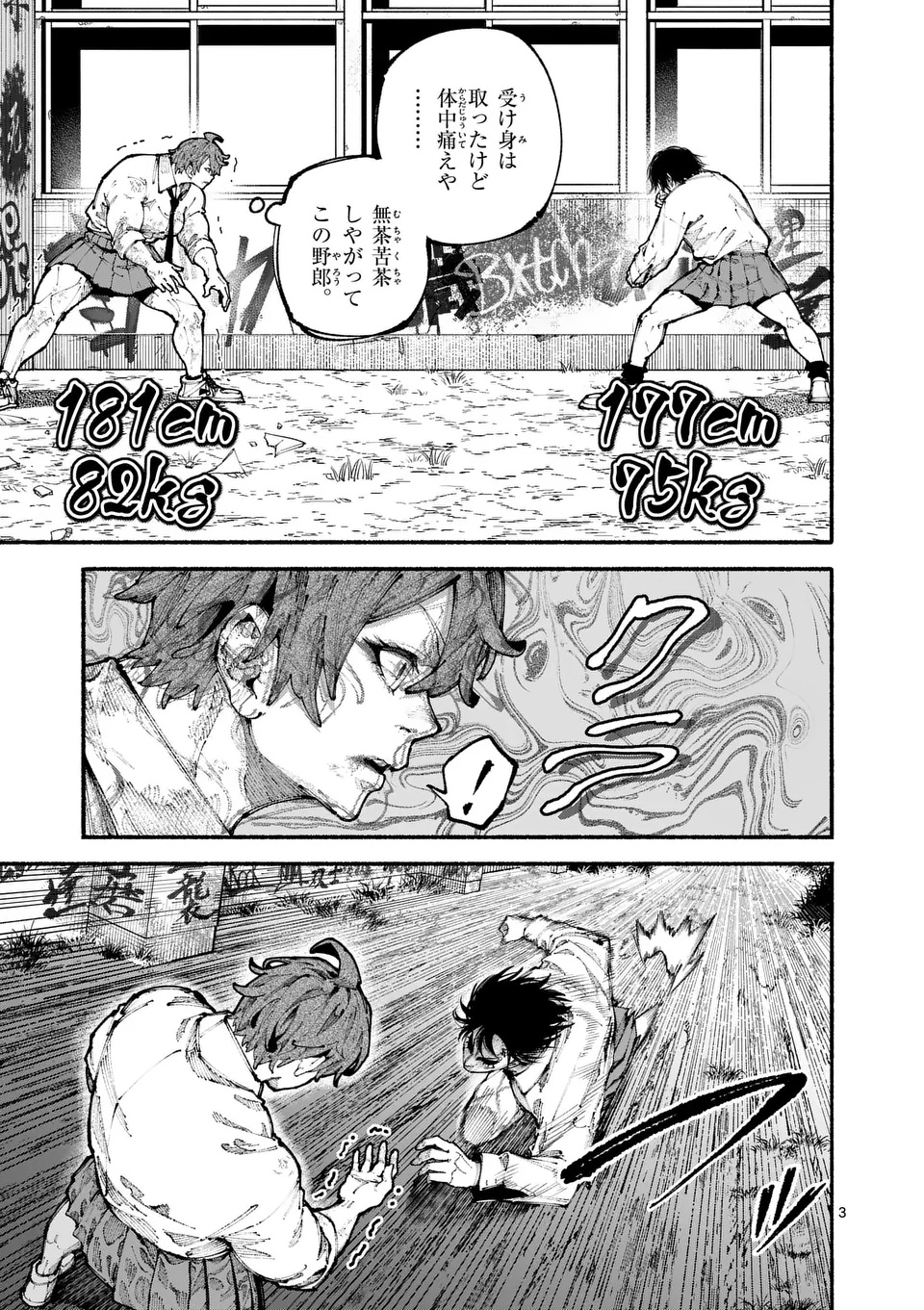 Blue Ursus Chapter 8 3ページ