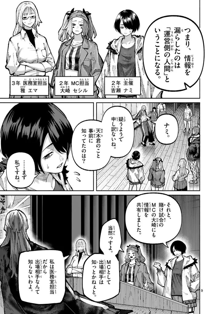 Blue Ursus Chapter 36 9ページ