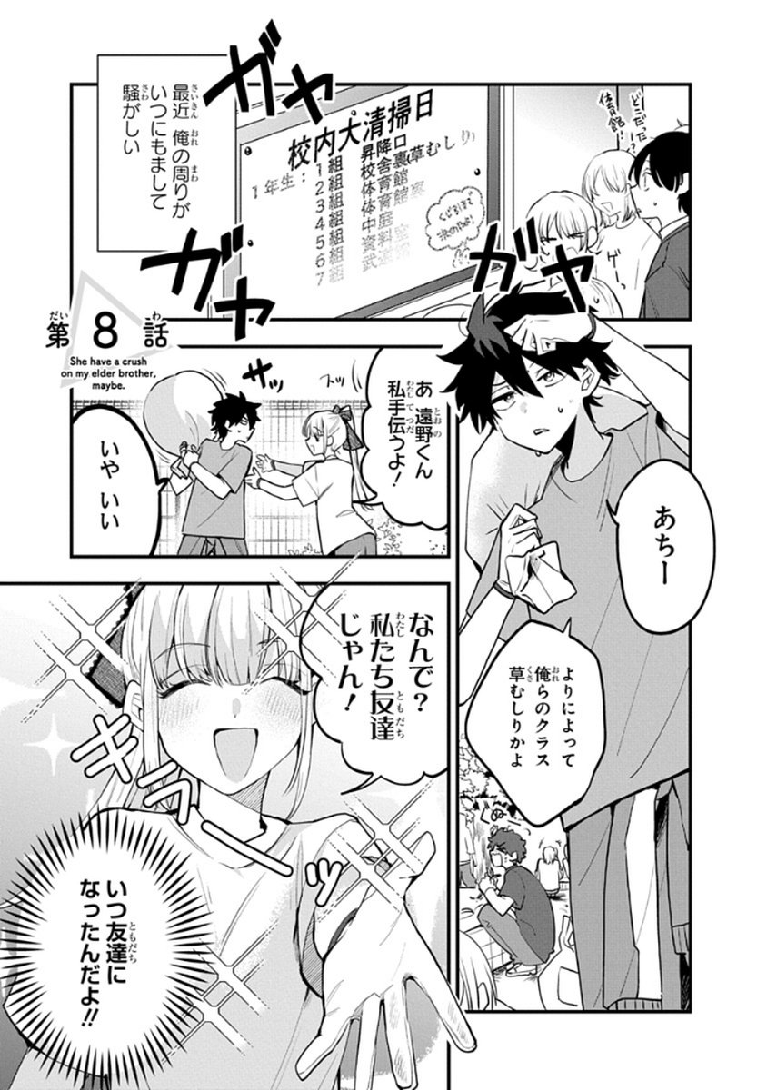 Osoraku Kanojo wa Ore no Aniki o Neratteru Chapter 8 1ページ
