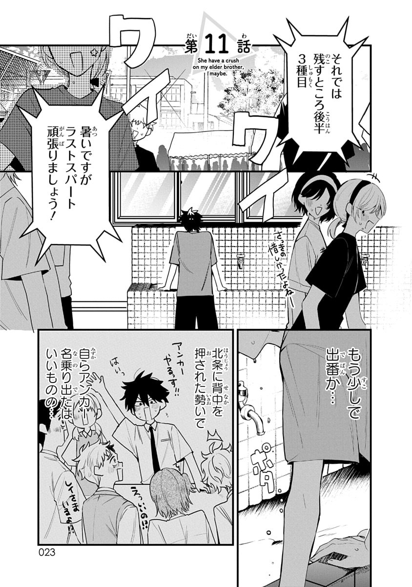Osoraku Kanojo wa Ore no Aniki o Neratteru Chapter 11 1ページ