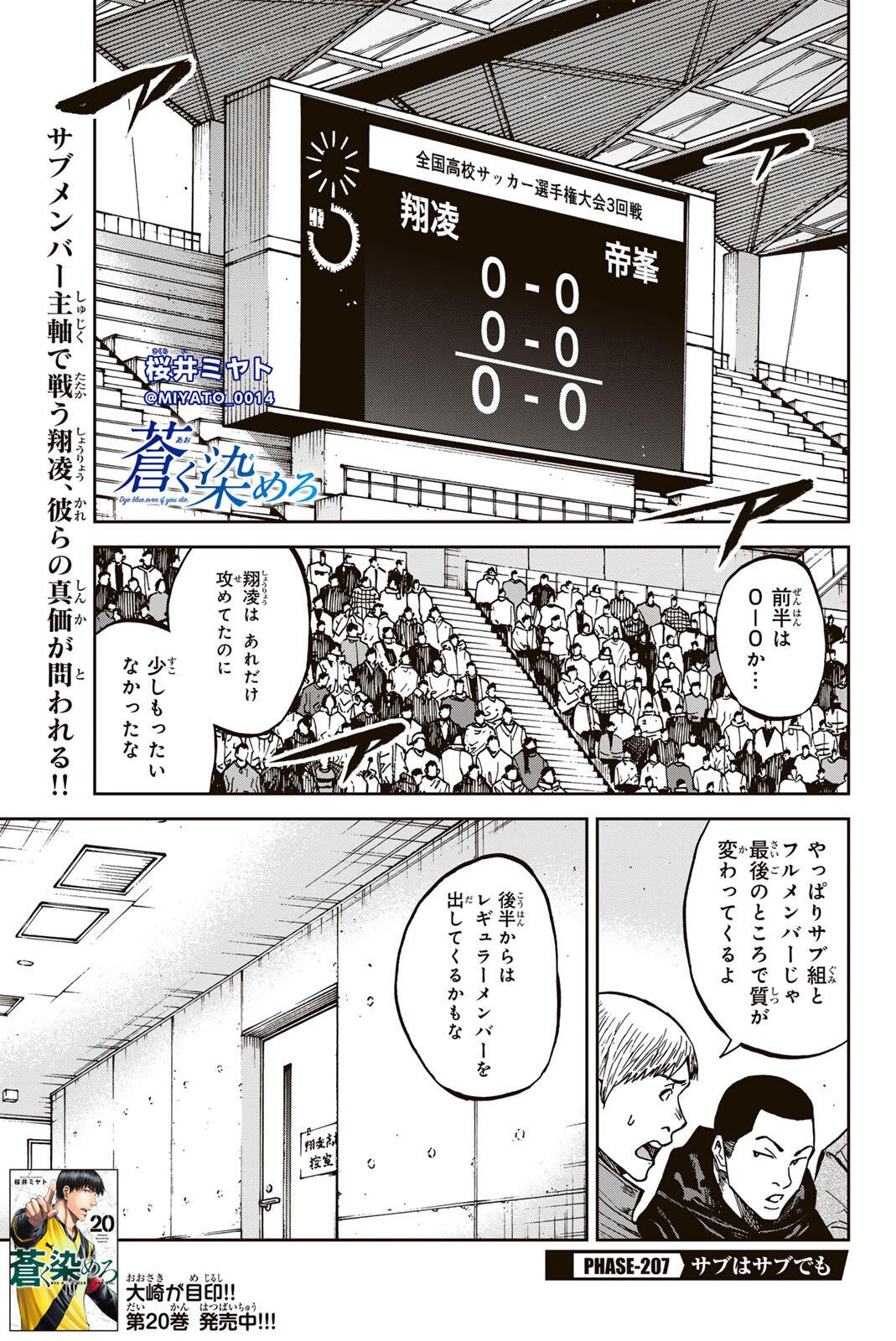 Aoku Somero Chapter 207 1ページ