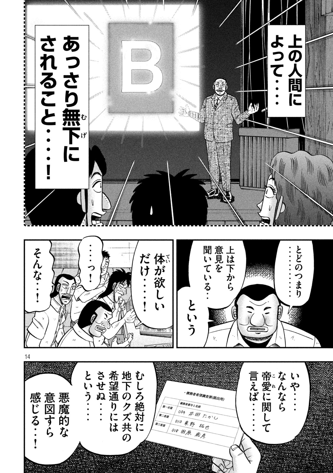 Ichinichi Gaishutsuroku Hanchou Chapter 114 14ページ