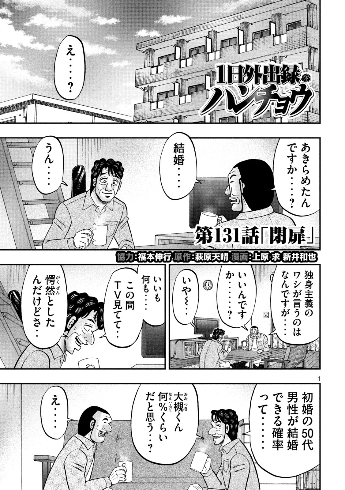 Ichinichi Gaishutsuroku Hanchou Chapter 131 1ページ