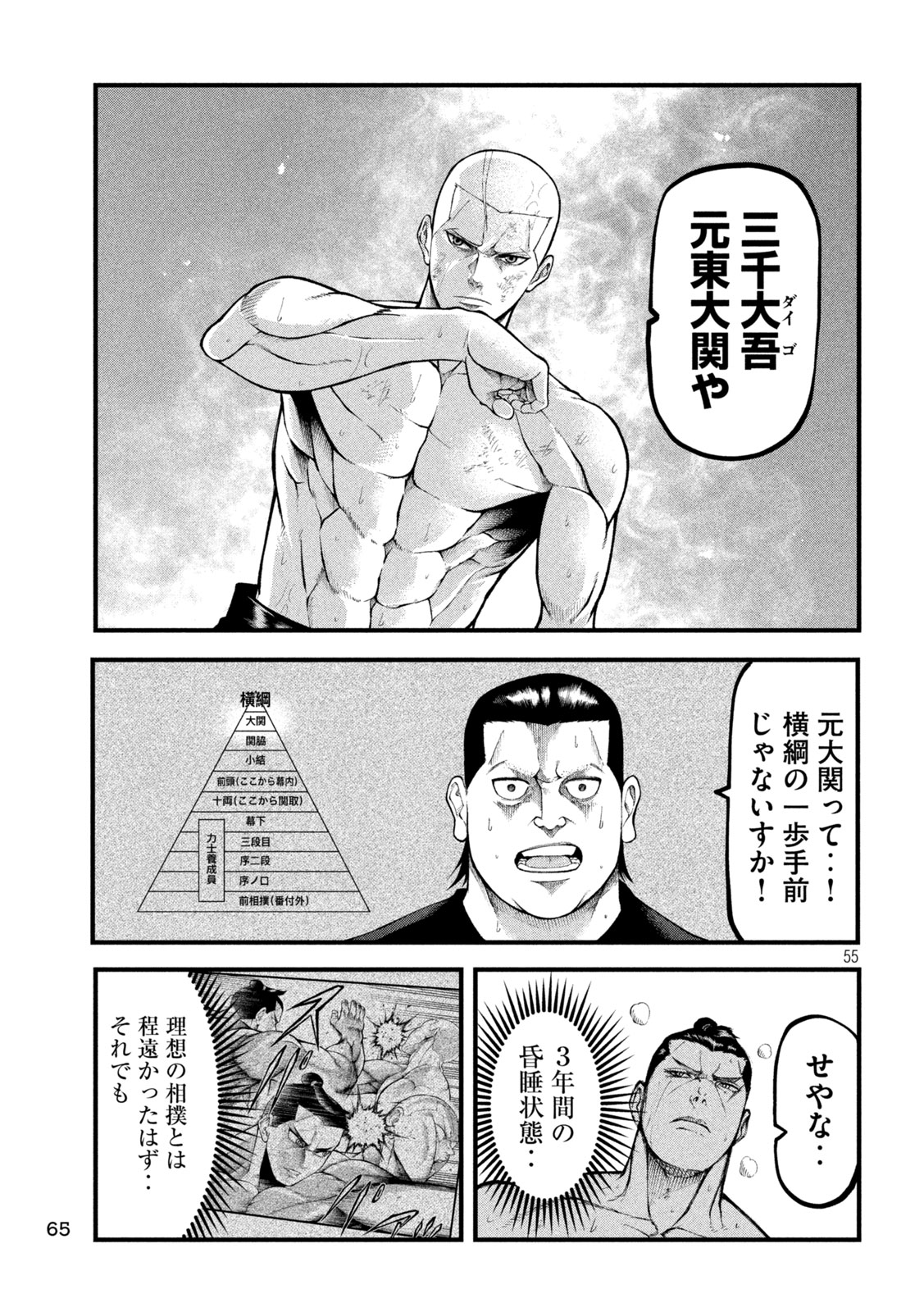 Kakuriki Chapter 1 55ページ