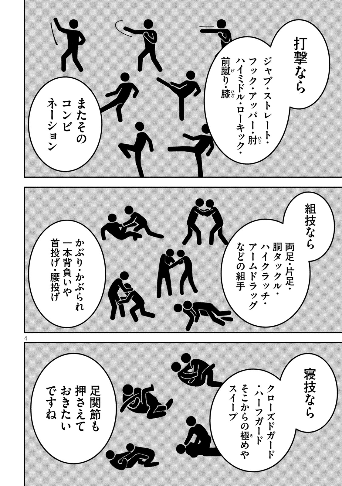 Bouryoku Banzai Chapter 61 4ページ