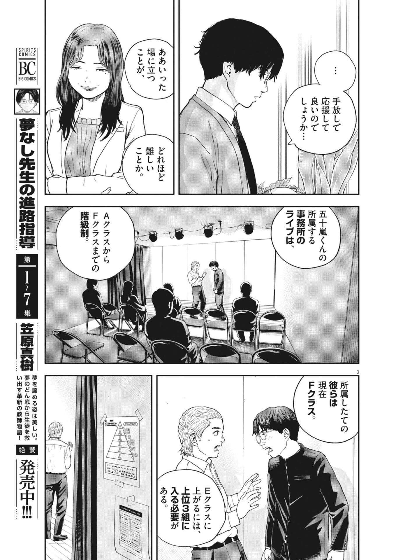 Yumenashi-sensei no Shinroshidou Chapter 80 3ページ