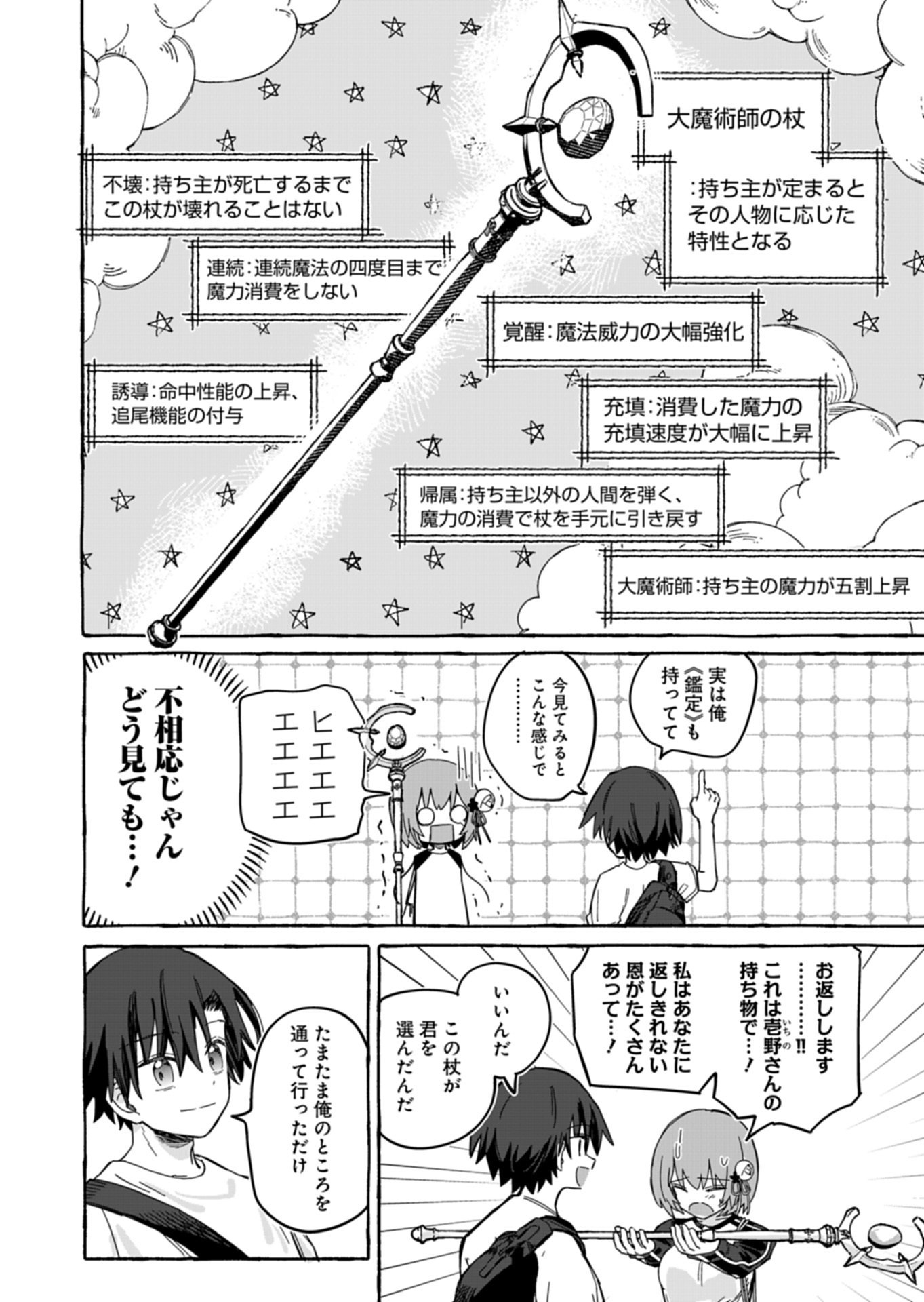 Koun no Shokichi ga Ijo ni Takakatta Kokosei Chapter 11.2 12ページ