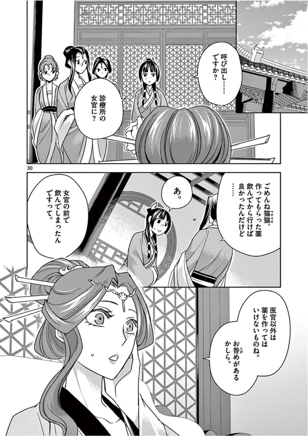 Kusuriya no Hitorigoto - Maomao no Koukyuu Nazotoki Techou Chapter 39 30ページ