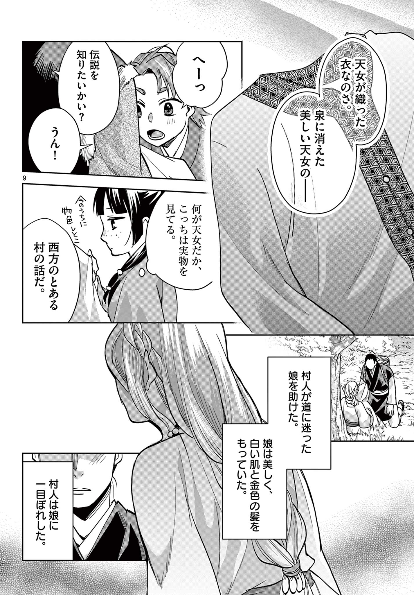 Kusuriya no Hitorigoto - Maomao no Koukyuu Nazotoki Techou Chapter 88.1 9ページ
