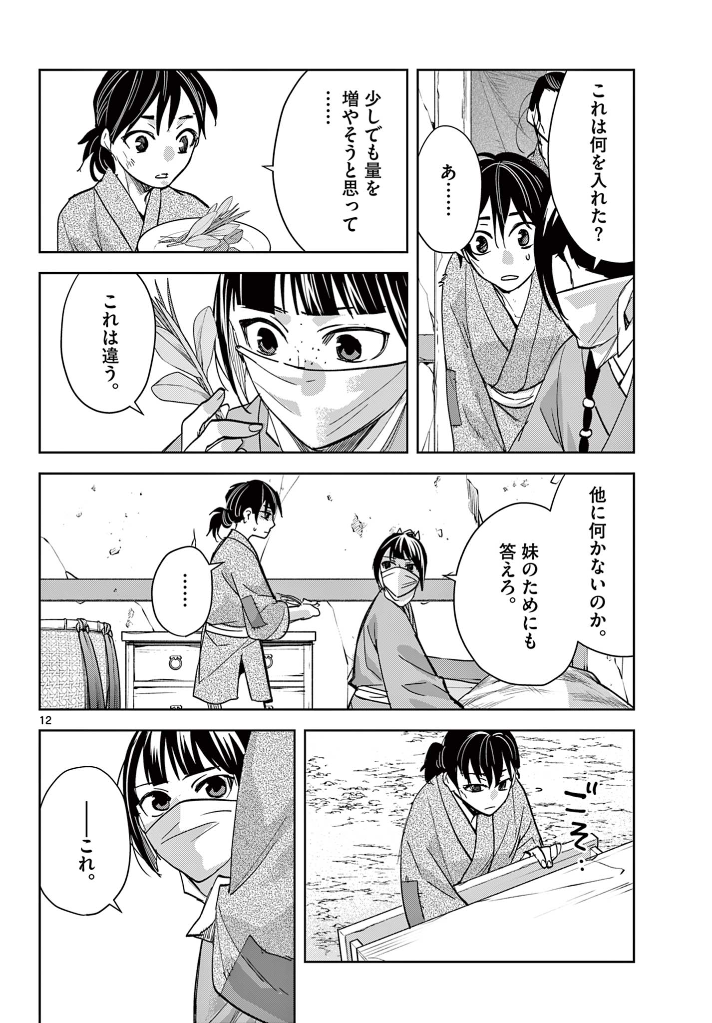 Kusuriya no Hitorigoto - Maomao no Koukyuu Nazotoki Techou Chapter 89.1 12ページ