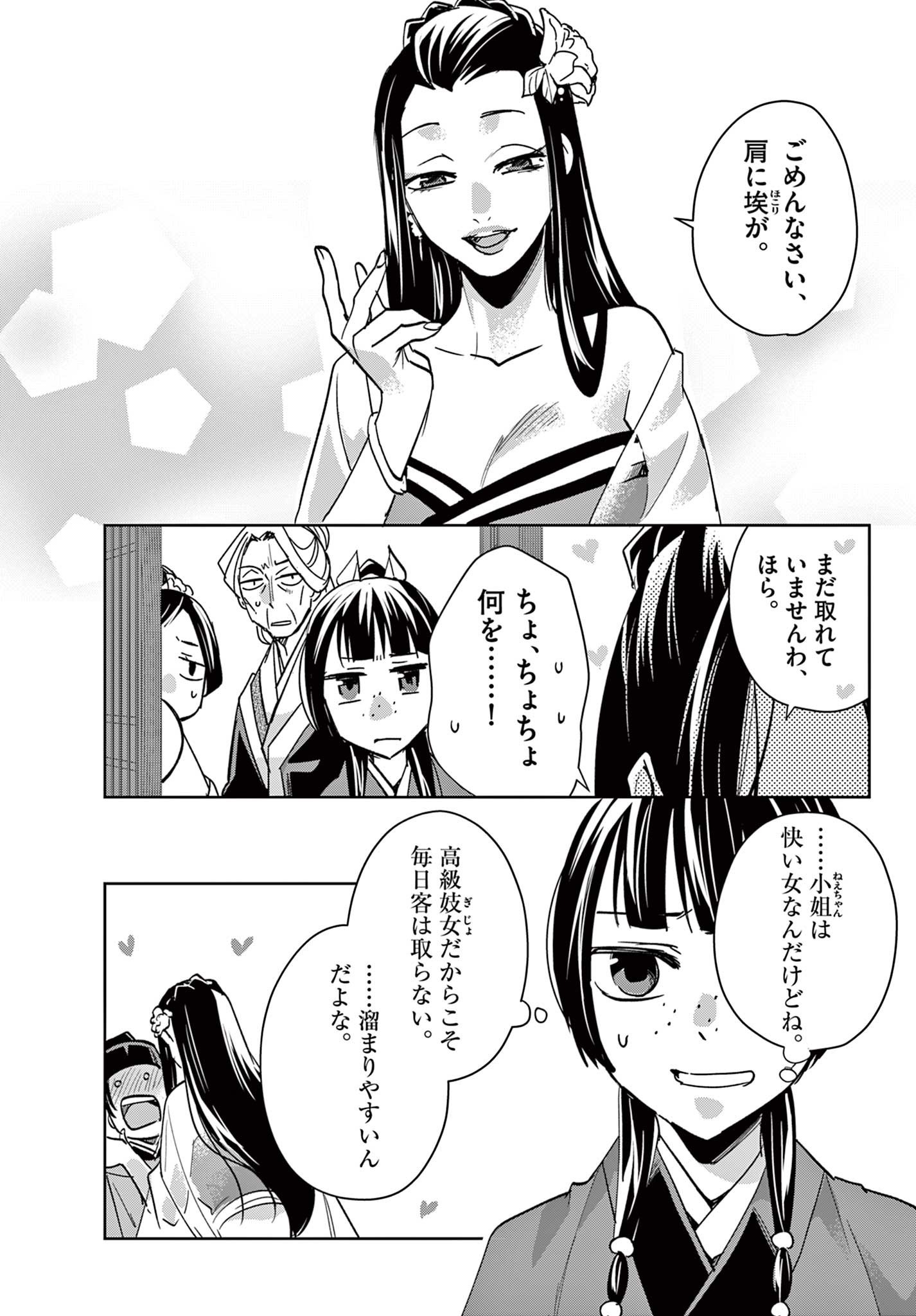 Kusuriya no Hitorigoto - Maomao no Koukyuu Nazotoki Techou Chapter 90.1 7ページ