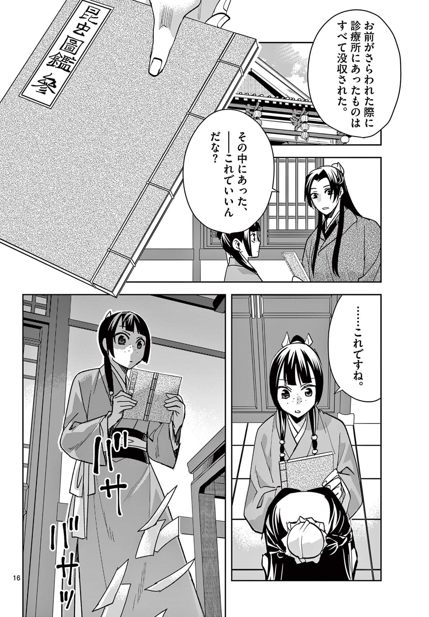 Kusuriya no Hitorigoto - Maomao no Koukyuu Nazotoki Techou Chapter 91.2 2ページ