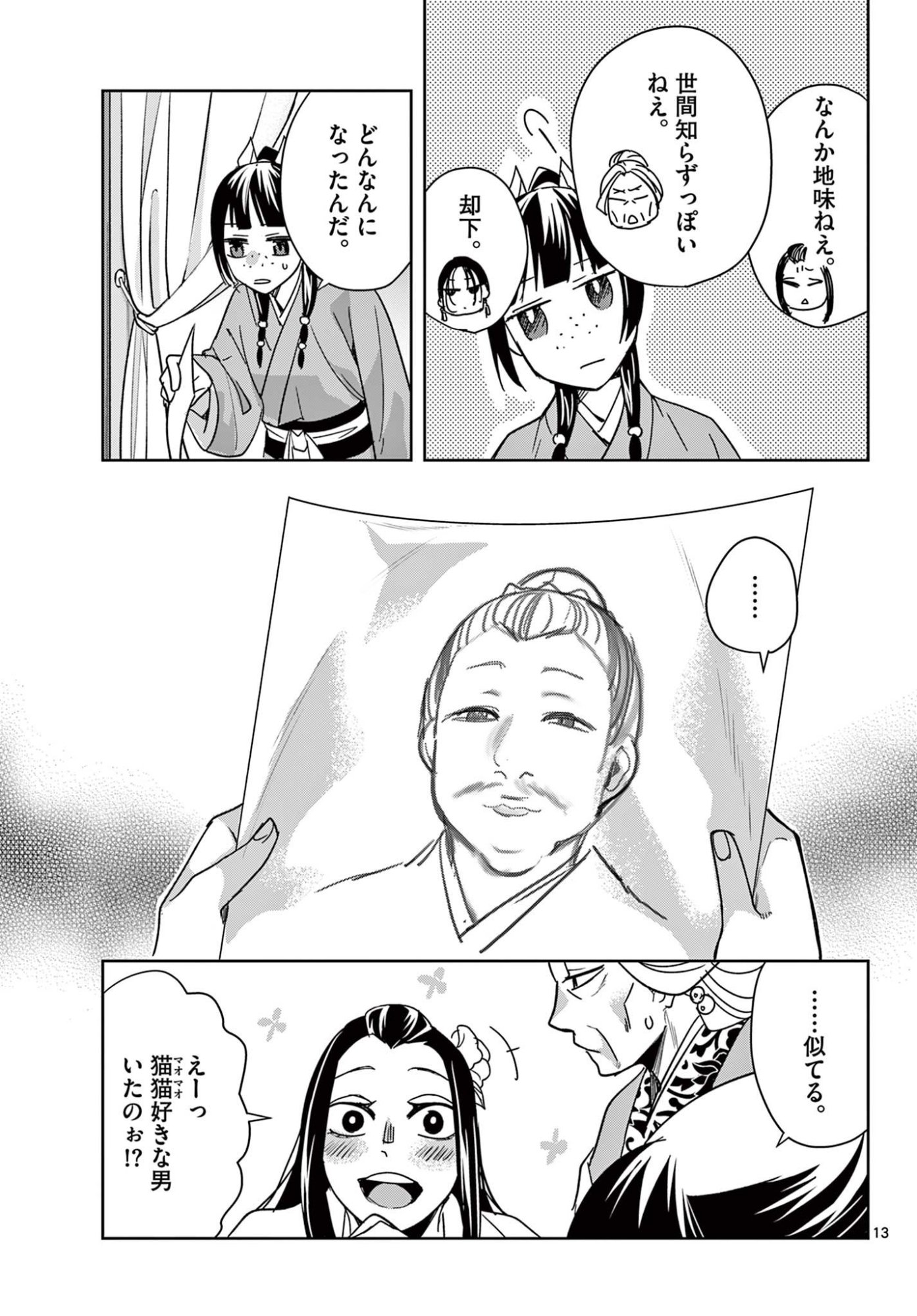 Kusuriya no Hitorigoto - Maomao no Koukyuu Nazotoki Techou Chapter 92 13ページ