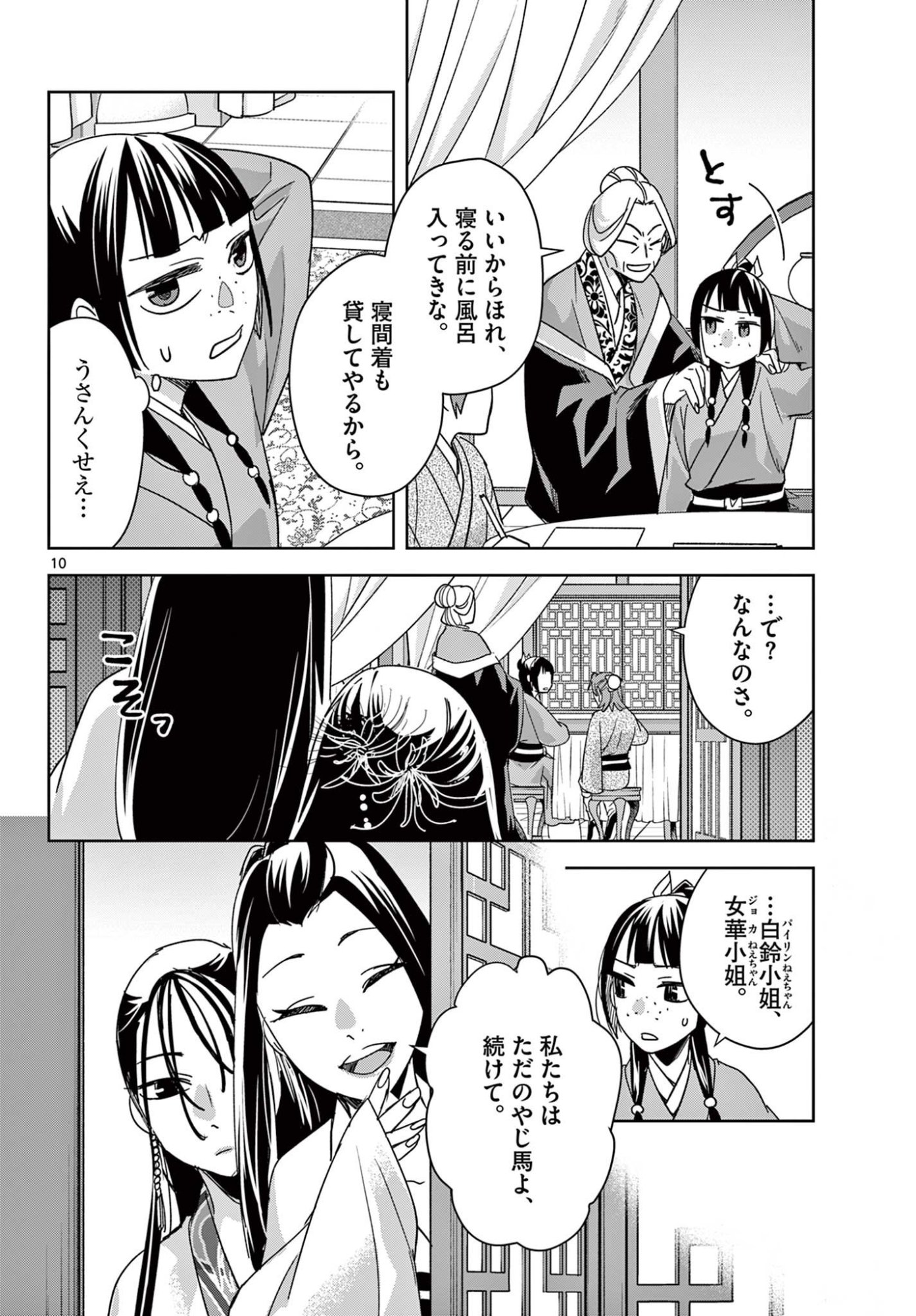 Kusuriya no Hitorigoto - Maomao no Koukyuu Nazotoki Techou Chapter 92 10ページ