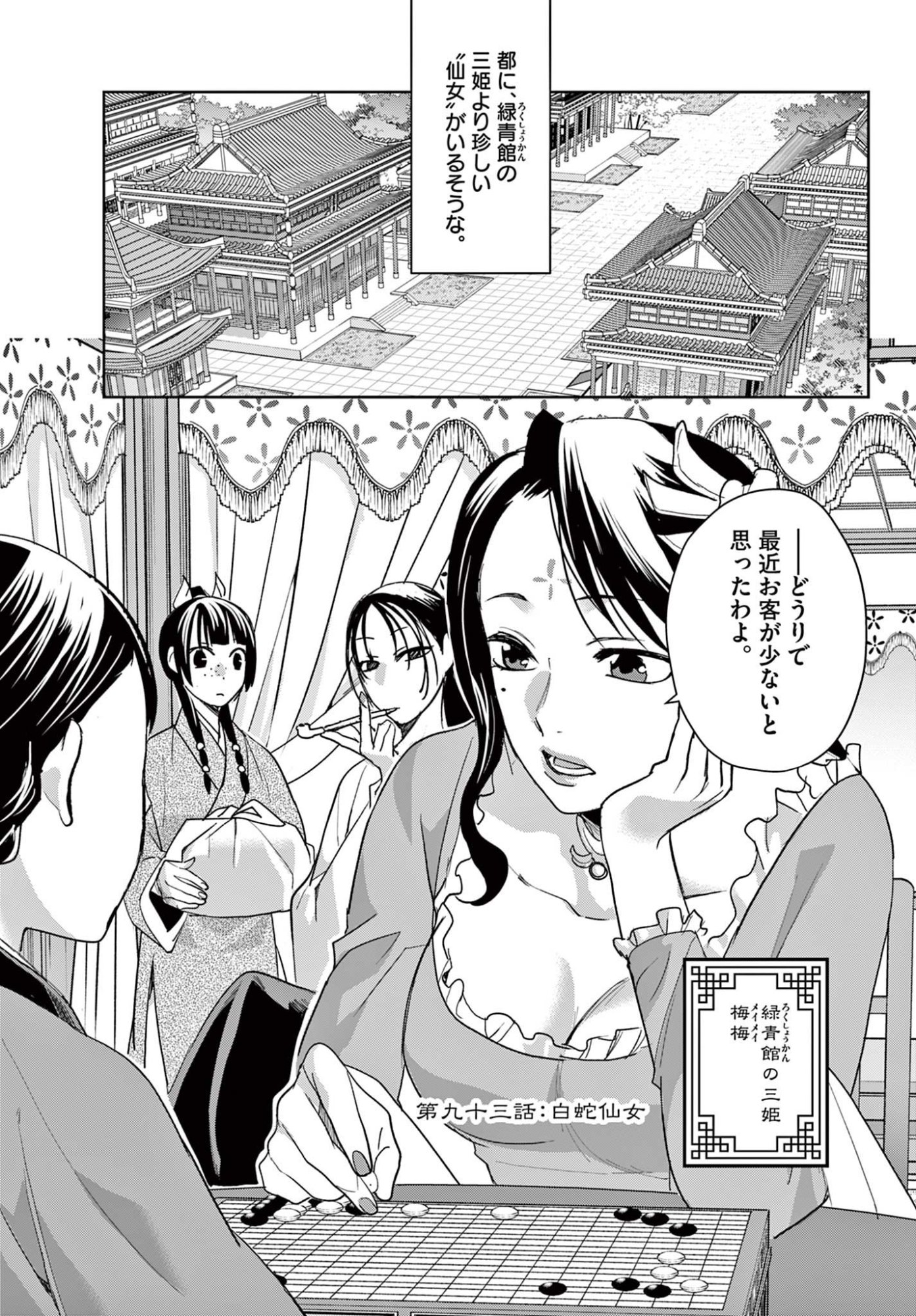 Kusuriya no Hitorigoto - Maomao no Koukyuu Nazotoki Techou Chapter 93.1 1ページ