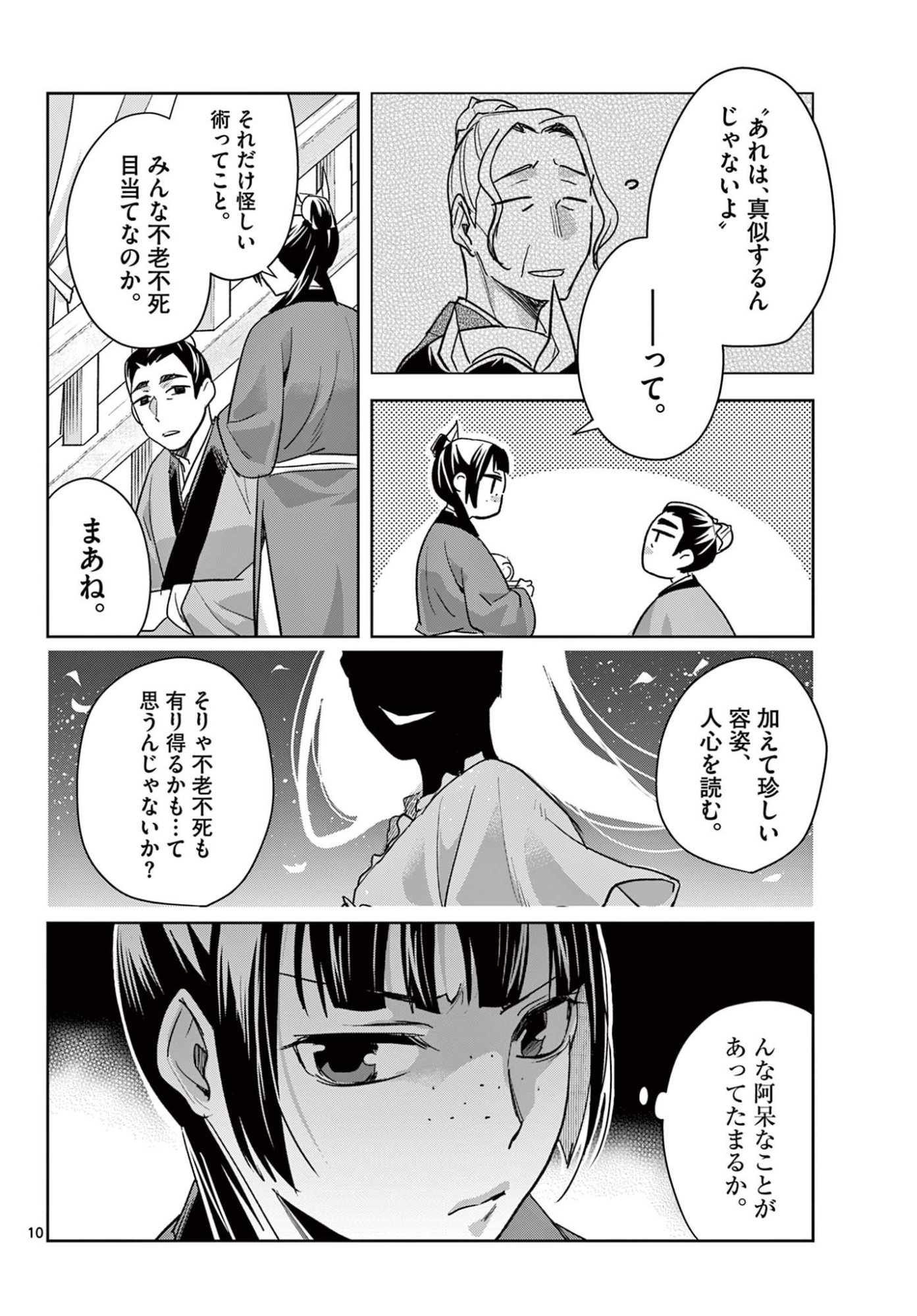 Kusuriya no Hitorigoto - Maomao no Koukyuu Nazotoki Techou Chapter 93.1 10ページ