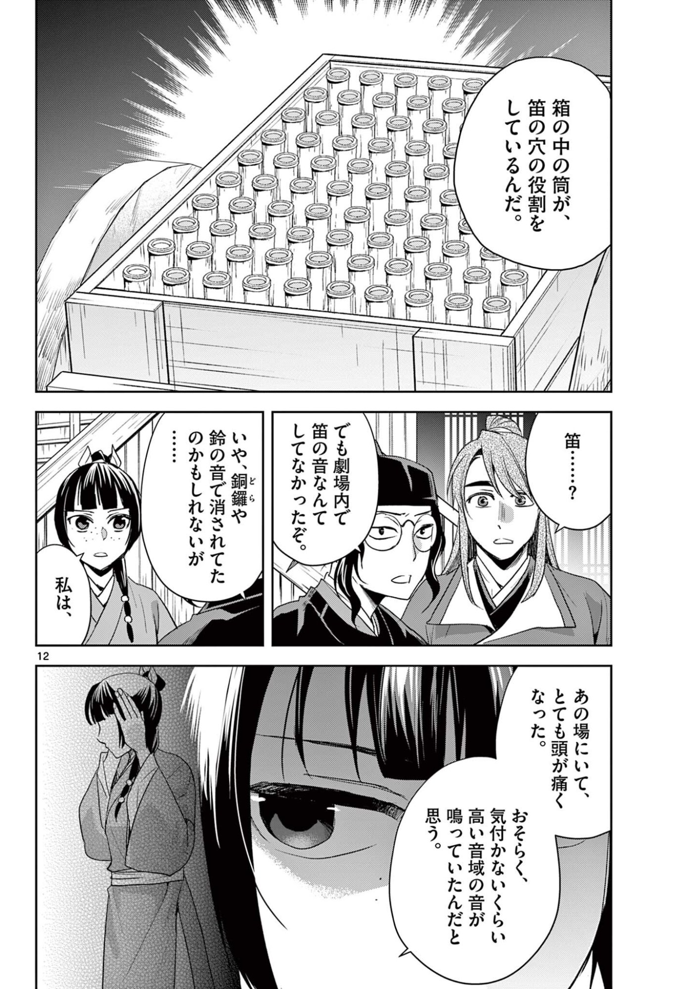 Kusuriya no Hitorigoto - Maomao no Koukyuu Nazotoki Techou Chapter 95.1 12ページ