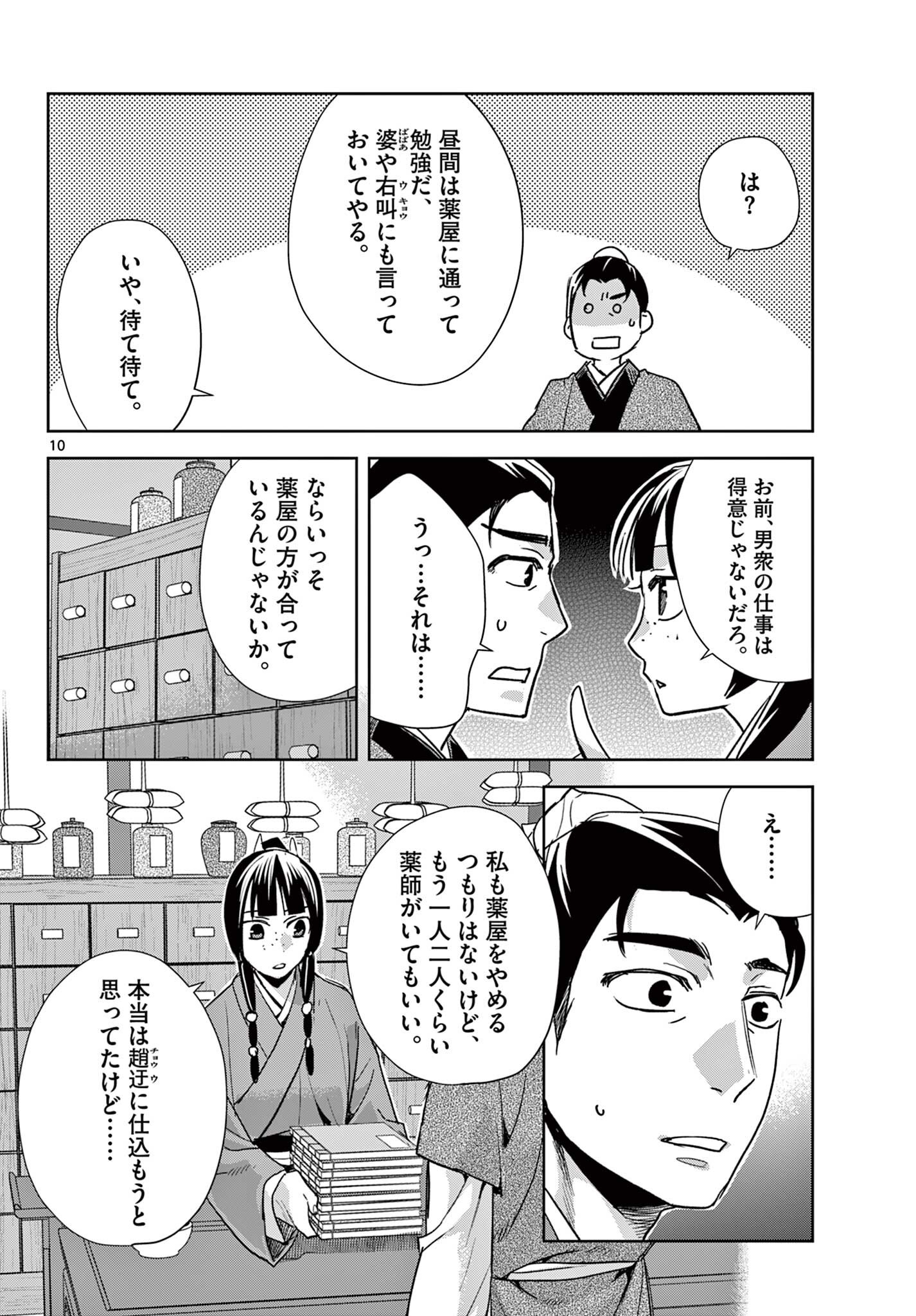 Kusuriya no Hitorigoto - Maomao no Koukyuu Nazotoki Techou Chapter 96.1 10ページ