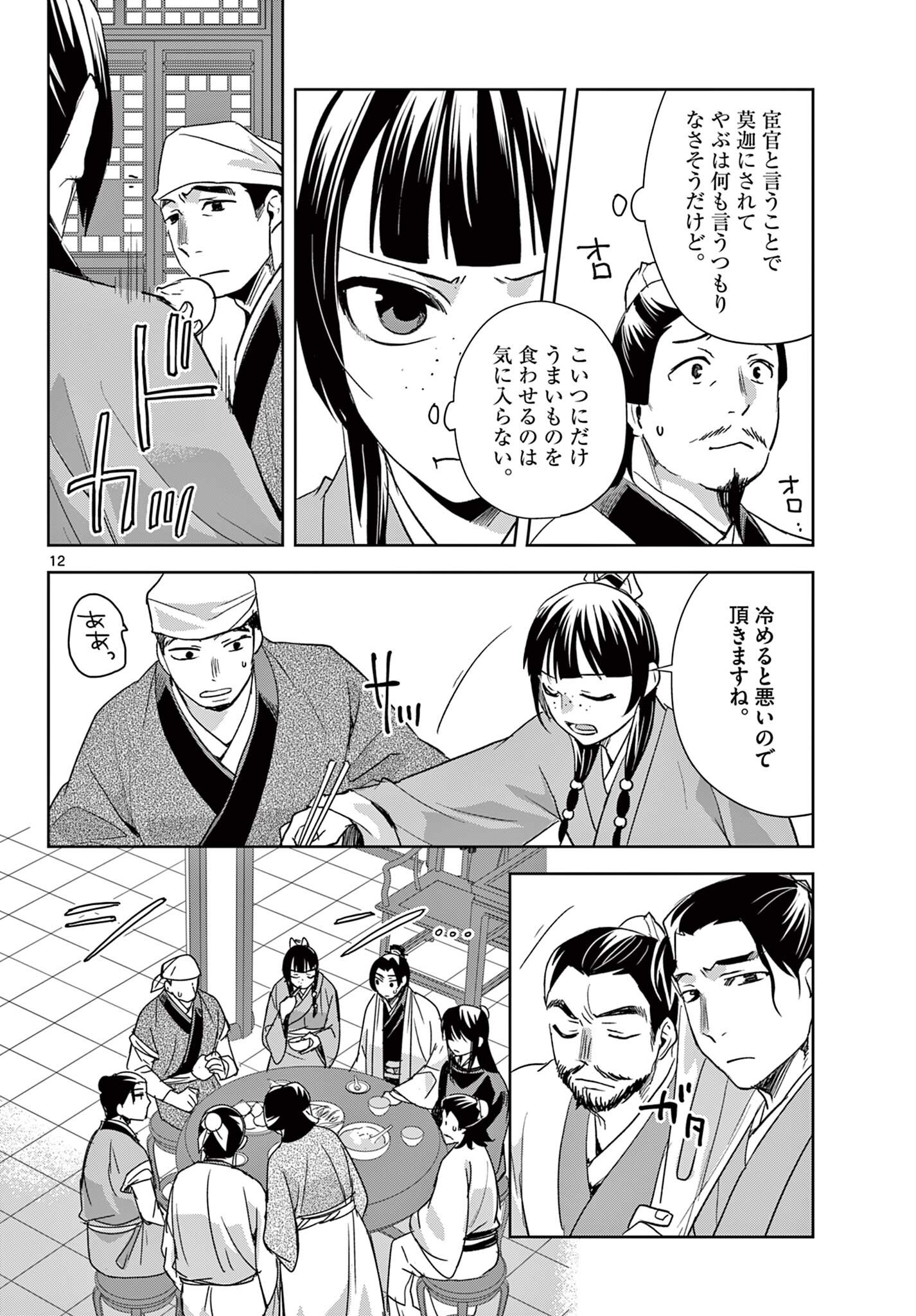 Kusuriya no Hitorigoto - Maomao no Koukyuu Nazotoki Techou Chapter 97.1 12ページ
