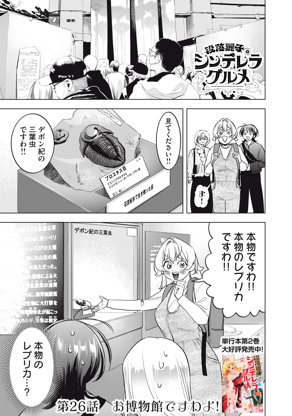 Botsuraku Reiko No Cinderella Gurume Chapter 26 1ページ