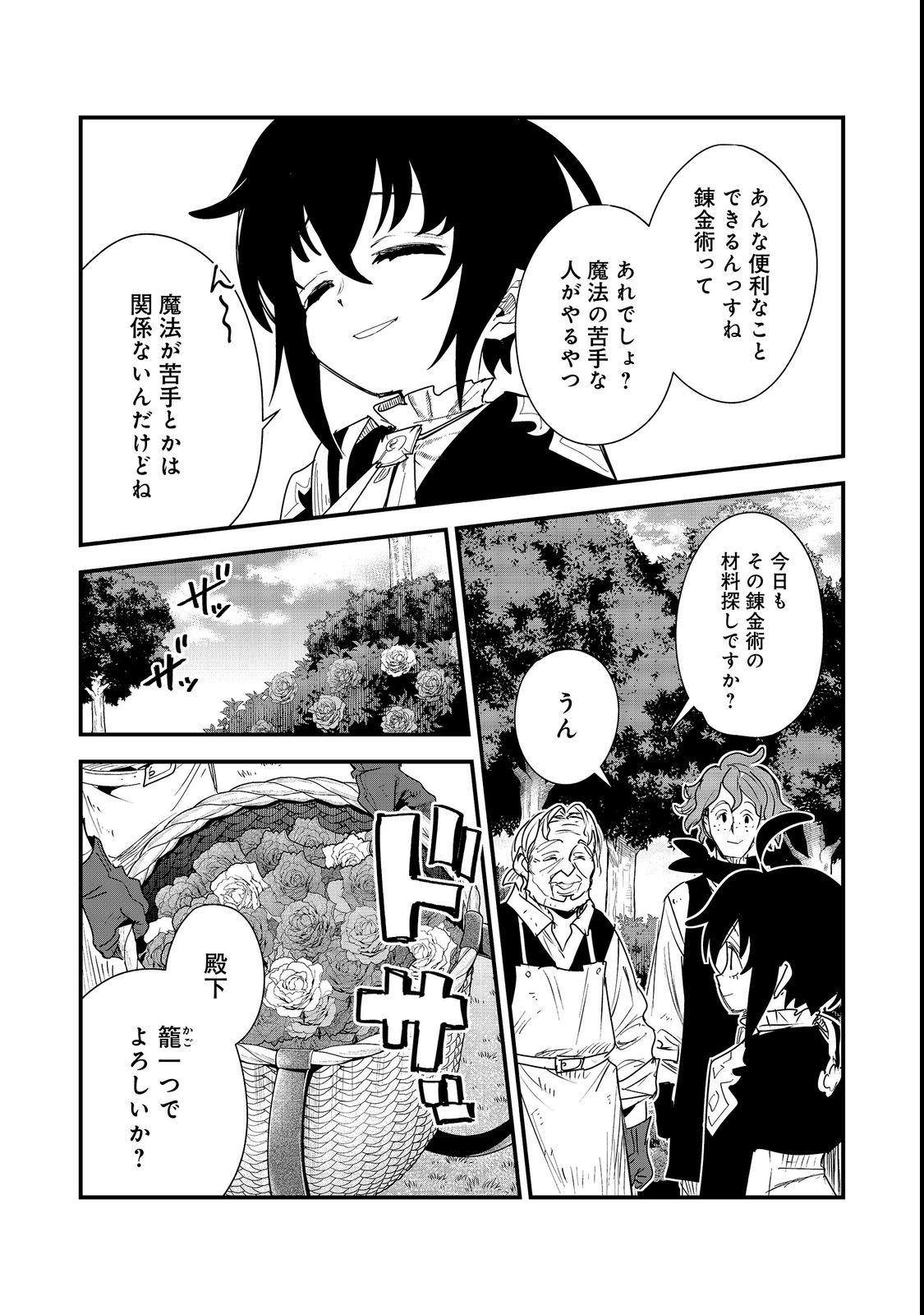 Fuguu Ouji wa Tensai Renkinjutsushi - Koutei Nante Gara Janai no de Teimai wo Kawaigaritai Chapter 19 17ページ