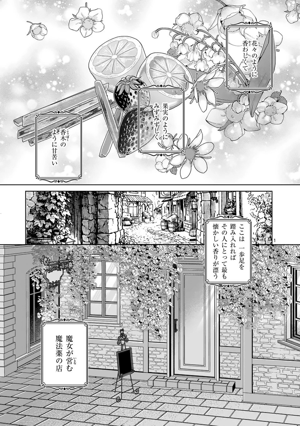 Majo no Biyaku wa Ikaga Deshou? Chapter 1 1ページ