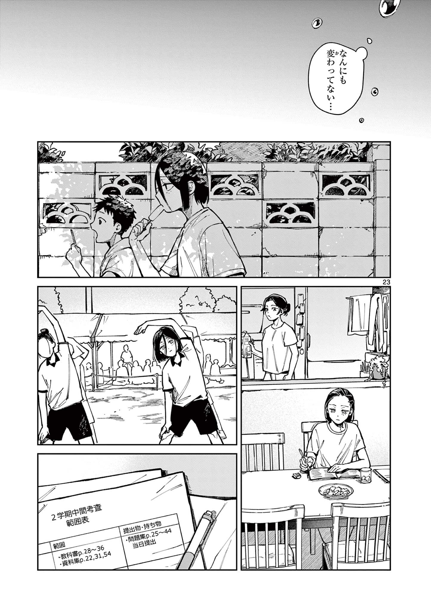 Natori to Shizuha Chapter 1 23ページ