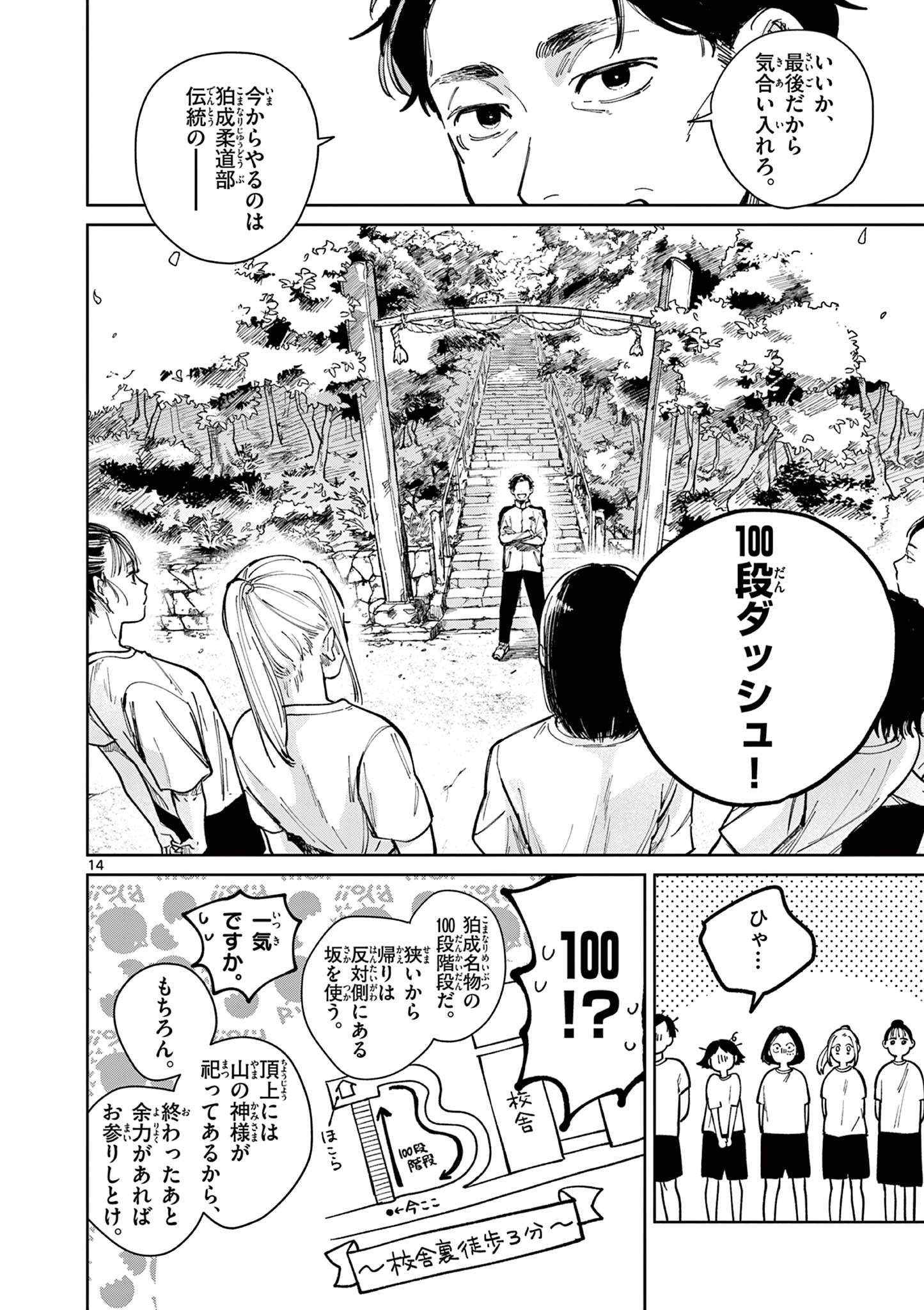 Natori to Shizuha Chapter 2 14ページ