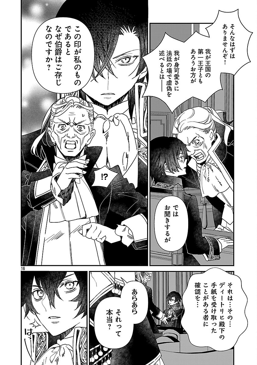 Shi ni Modori no Reigai Ouji ga Kenou to Yobareru made ~Michibiita no wa Bukiyouna Koushaku Reijou no Inorideshita~ Chapter 15 18ページ
